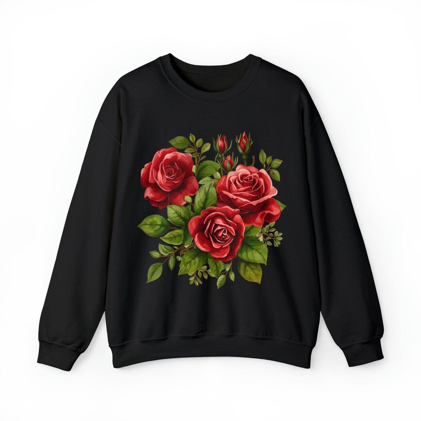 Christmas Flower Shirt Christmas Flower Sweatshirt Christmas Floral Sweatshirt Christmas Sweater Christmas Trendy Christmas Sweatshirt - Giftsmojo
