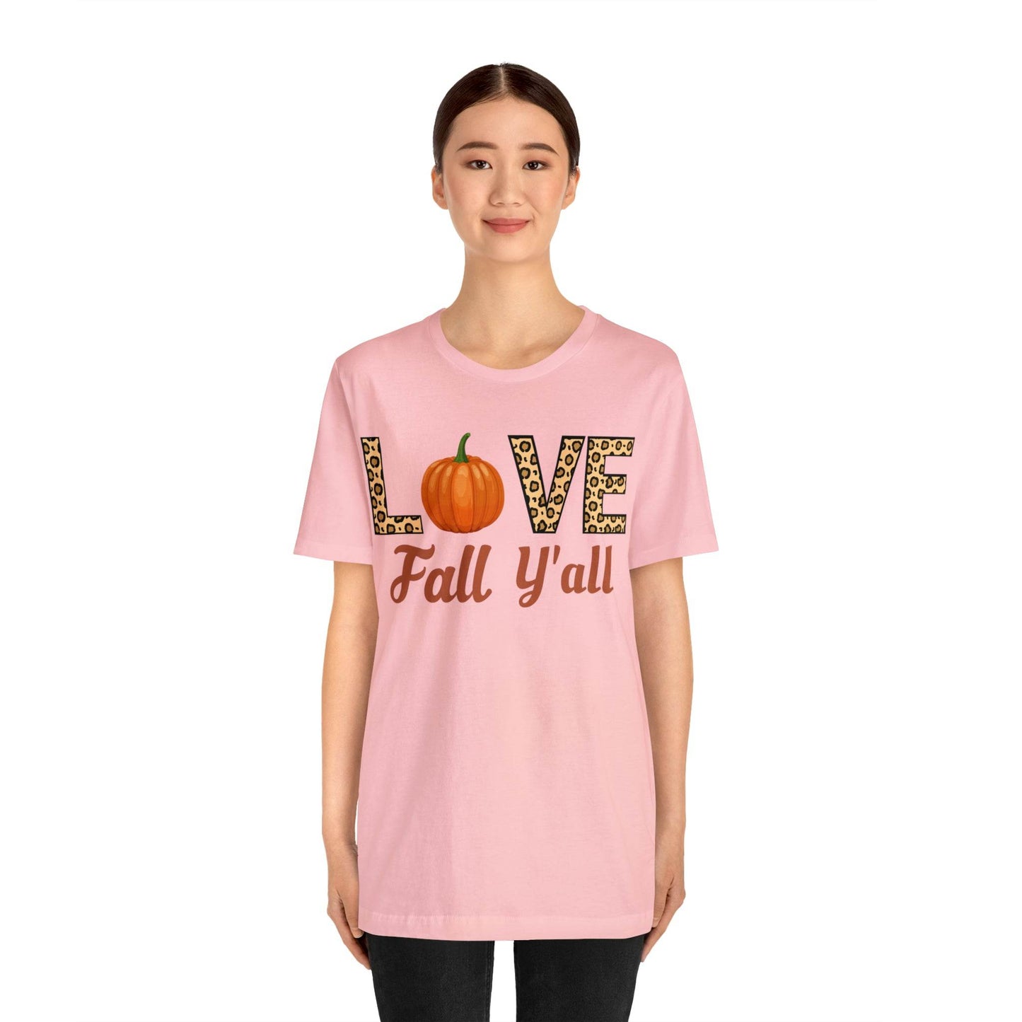 Leopard Print Love Fall Y'all - Giftsmojo