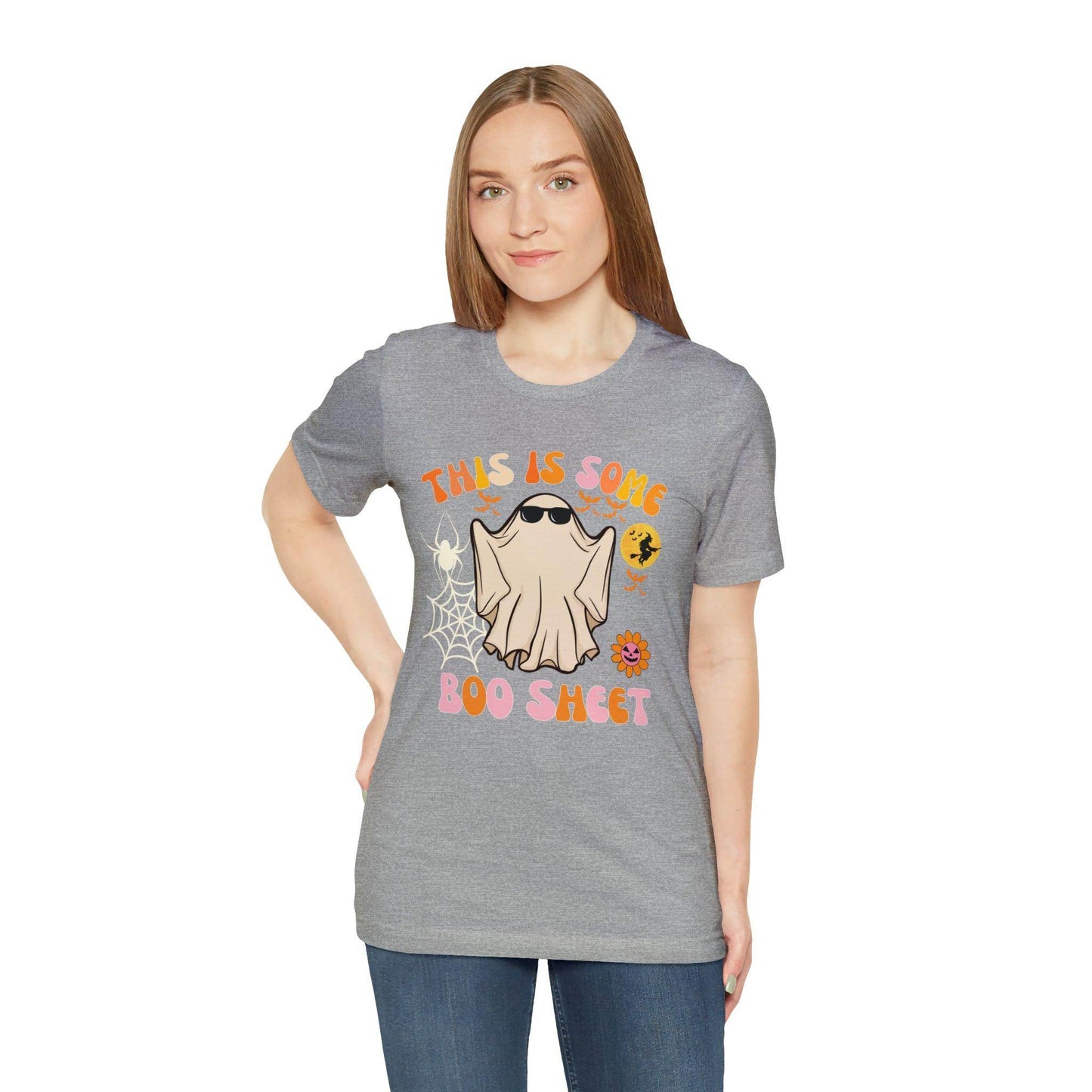 This Is Some Boo Sheet Funny Halloween Shirt Funny Halloween Costume Spooky Season Tee Funny Gift Shirt for Birthday Christmas Anniversary - Giftsmojo