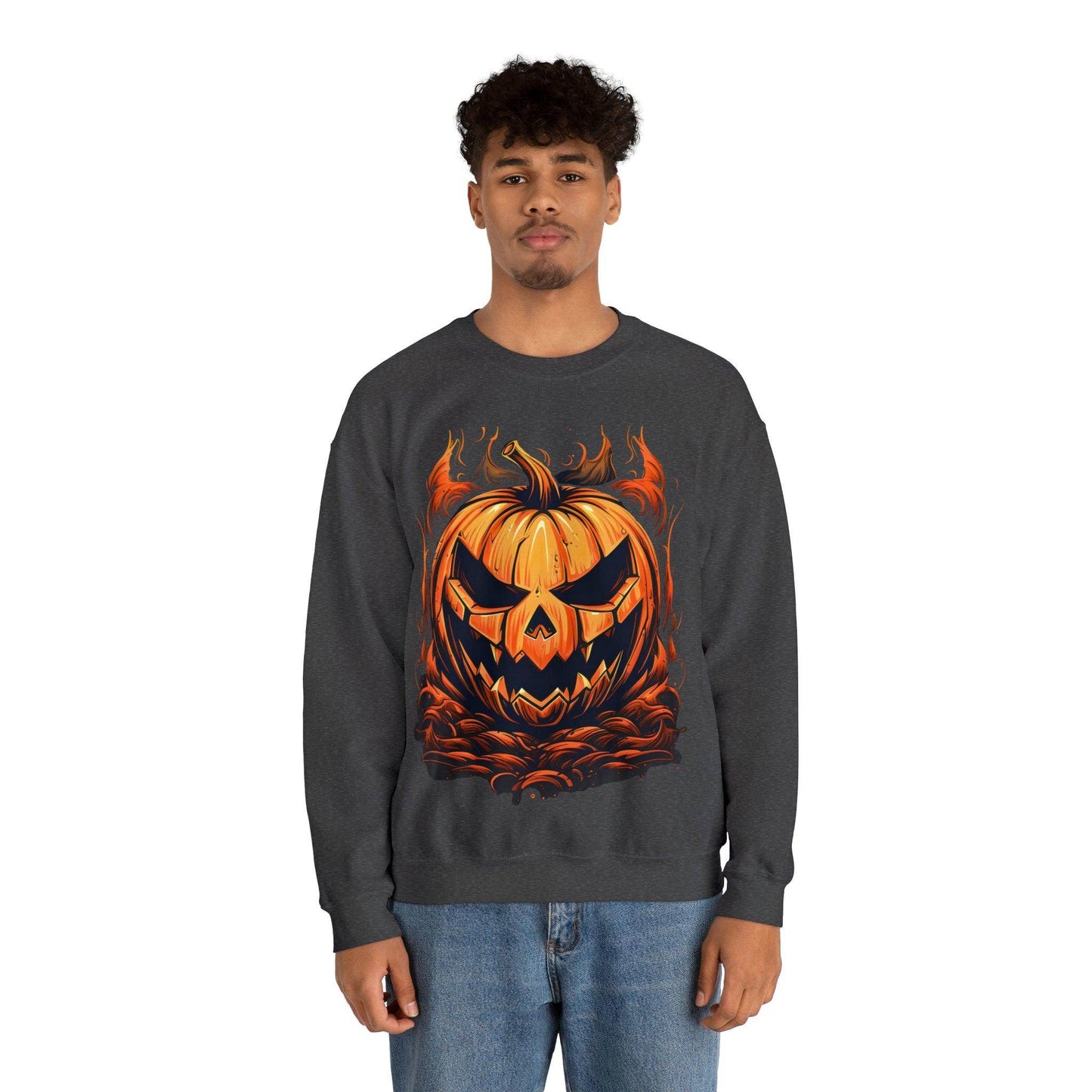 Scary Halloween Pumpkin Face Ghost Costume: A Haunting Transformation - Giftsmojo