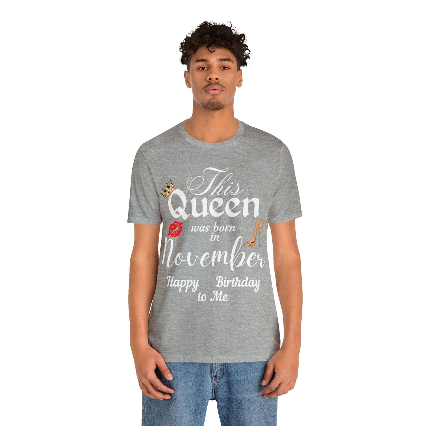 Birthday Queen Shirt, Gift for Birthday, This Queen was born in November Shirt, Funny Queen Shirt, Funny Birthday Shirt, Birthday Gift - Giftsmojo