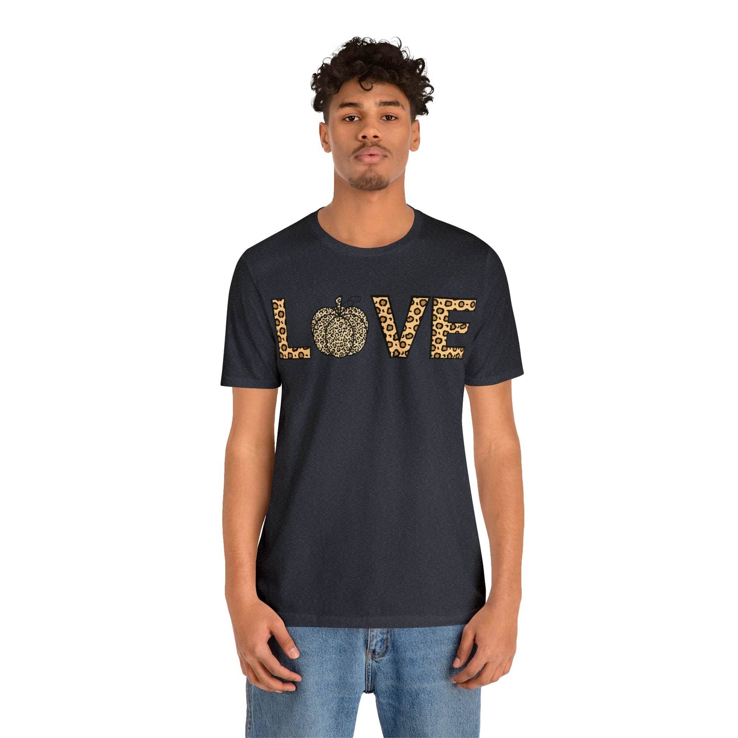 Embrace the Wild - Fall Leopard Print Shirt Leopard Print Love Fall - Pumpkin shirt - autumn shirt - Giftsmojo
