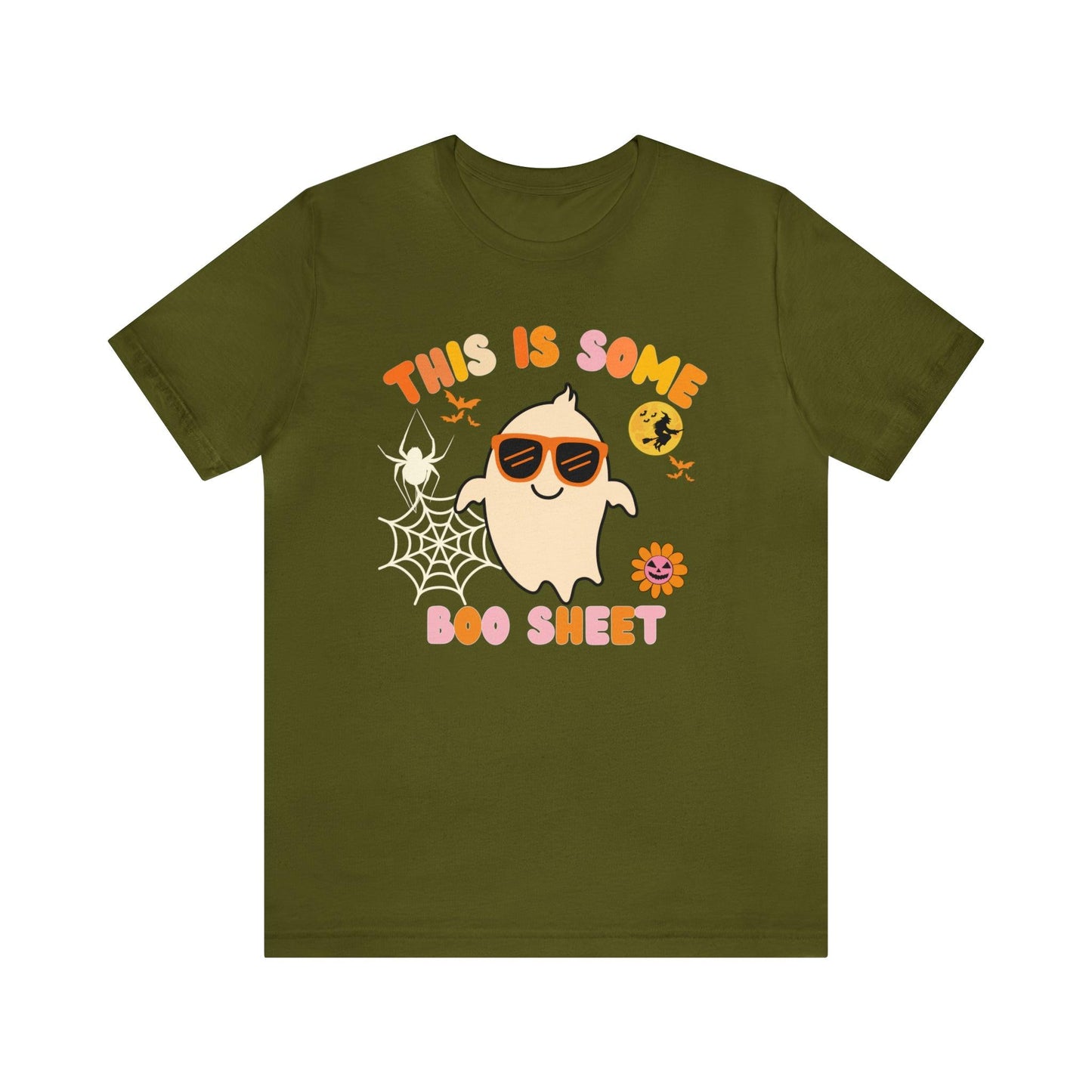 This Is Some Boo Sheet Funny Halloween Shirt Funny Halloween Costume Spooky Season Tee Funny Gift Shirt for Birthday Christmas Anniversary - Giftsmojo