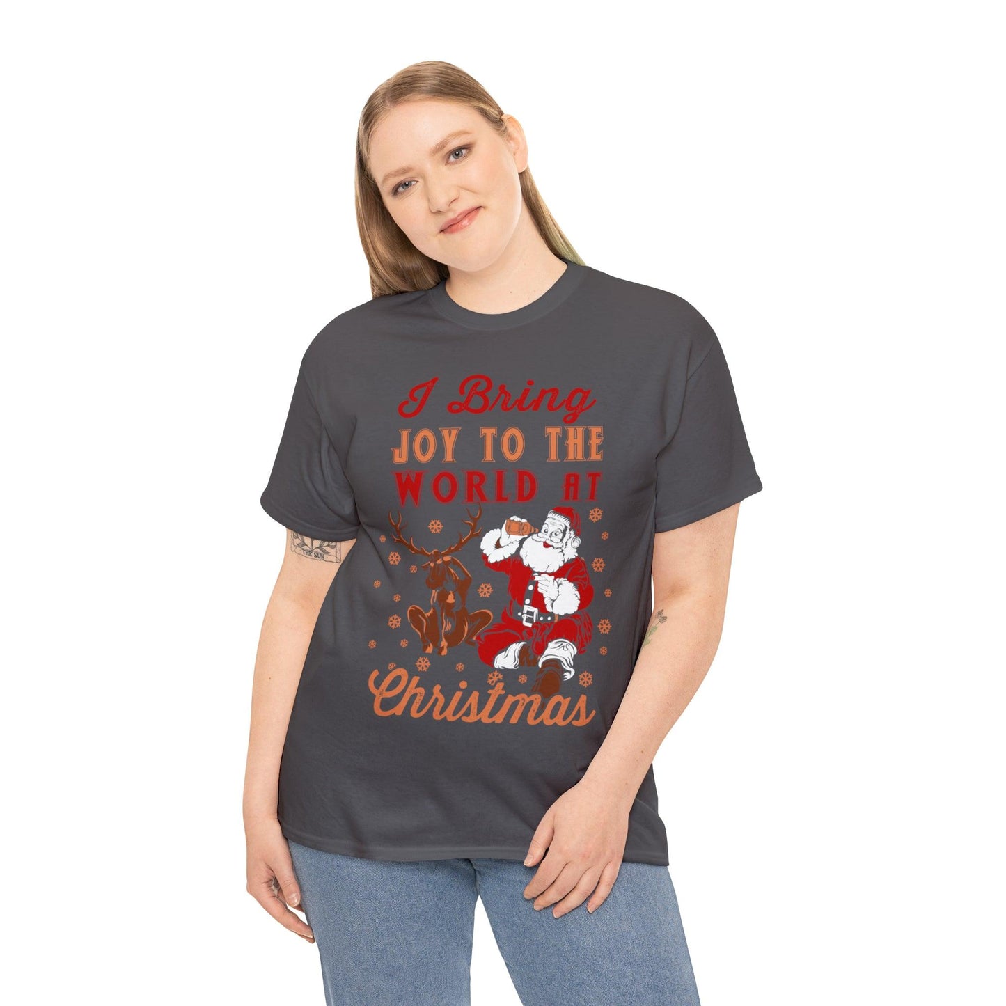 I bring Joy to the World at Christmas Shirt, Christmas Tee Christmas outfit, Christmas gifts