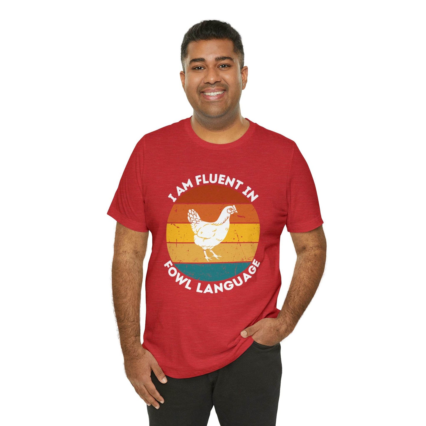 Funny Chicken Owner Gift, Farming Shirt for Farm Lover Shirt, Gift For Chicken Lover gift, Farmer Gift Shirt Chicken Tee Fowl Language shirt - Giftsmojo