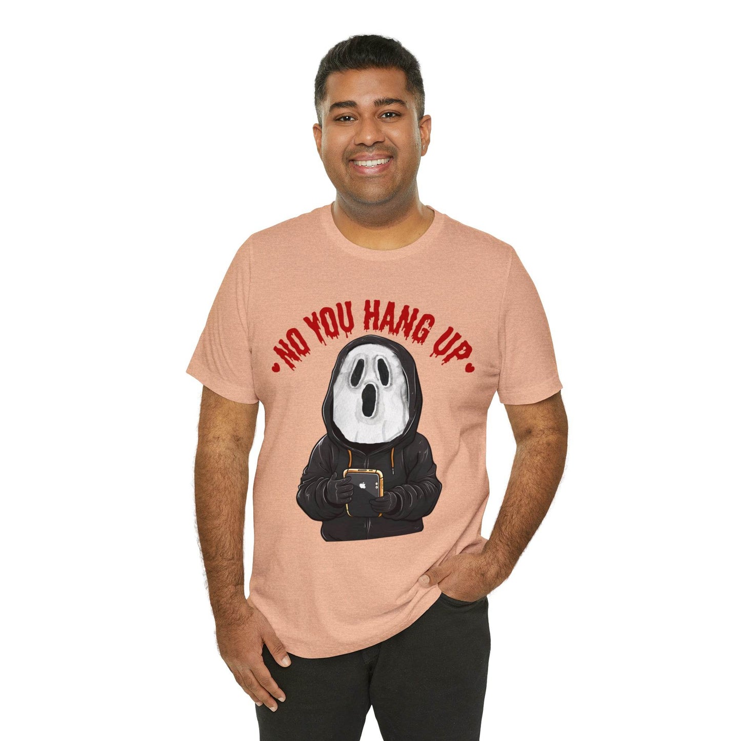 No You Hang Up Scary Halloween Costume Halloween Shirt Playful and Spooky Charm Fall Shirt - Giftsmojo