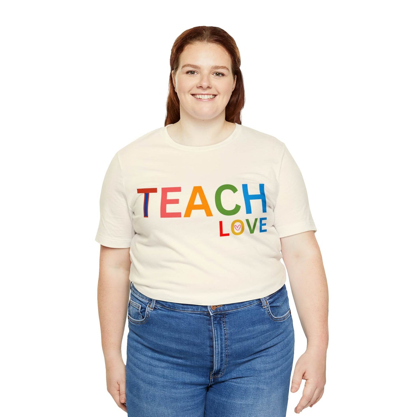 I Teach Love Shirt, Teacher Shirt, Teacher Appreciation Gift for Teachers - Giftsmojo