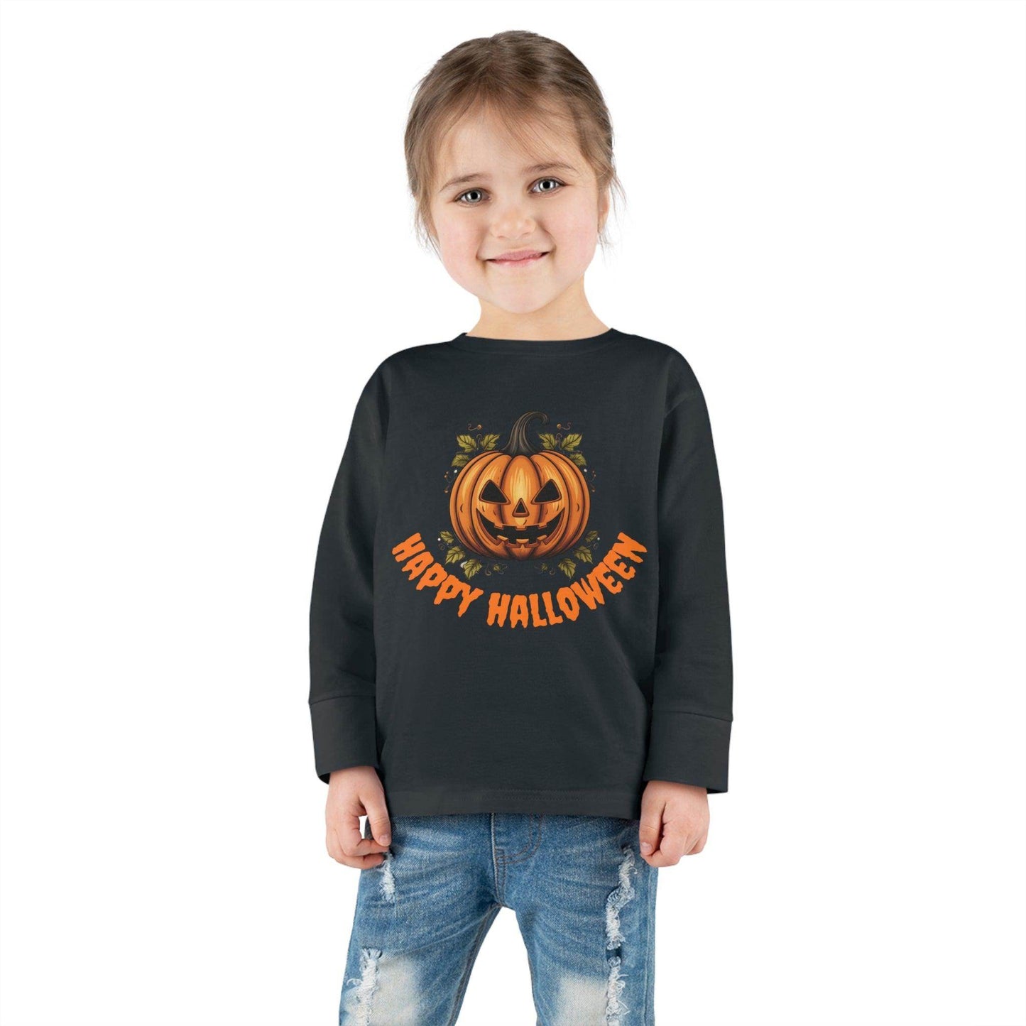 Toddler Halloween Costume Toddler Costume Long Sleeve Tee Happy Halloween Kids Costume - Giftsmojo
