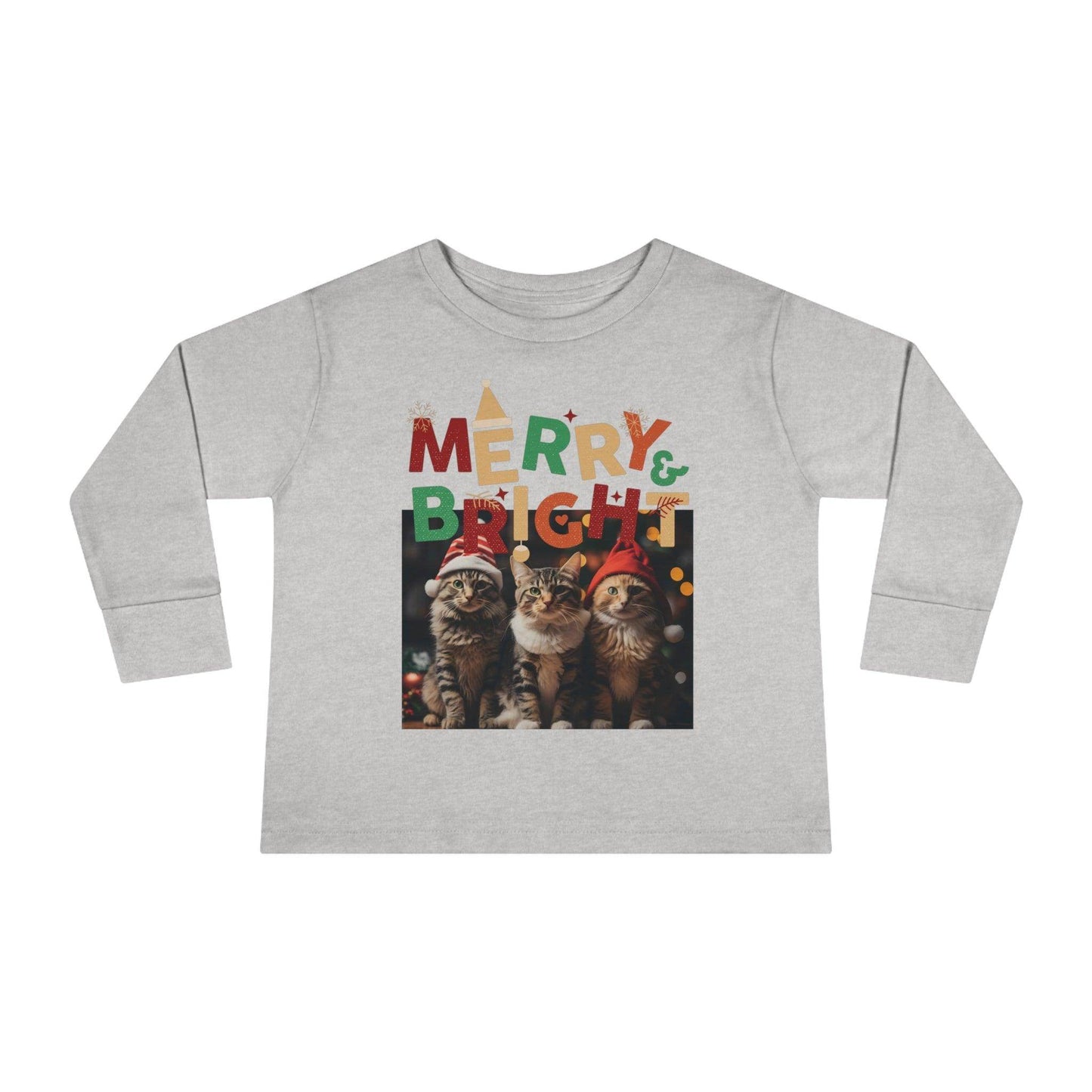 Toddler Christmas Shirt Toddler Christmas Long Sleeve Tee Kids Christmas Gift - Giftsmojo