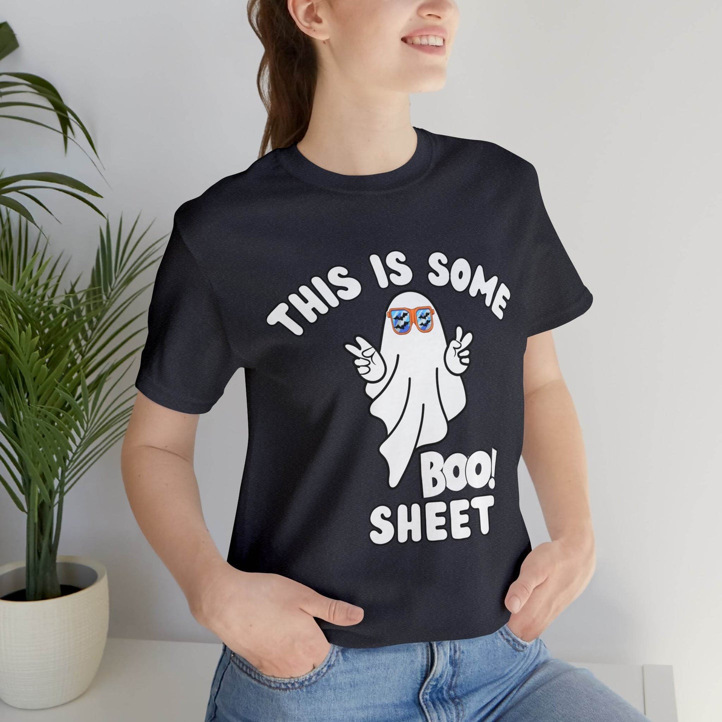 This Is Some Boo Sheet Funny Halloween Shirt Funny Halloween Costume Spooky Season Tee Funny Gift Shirt for other occasions - Giftsmojo
