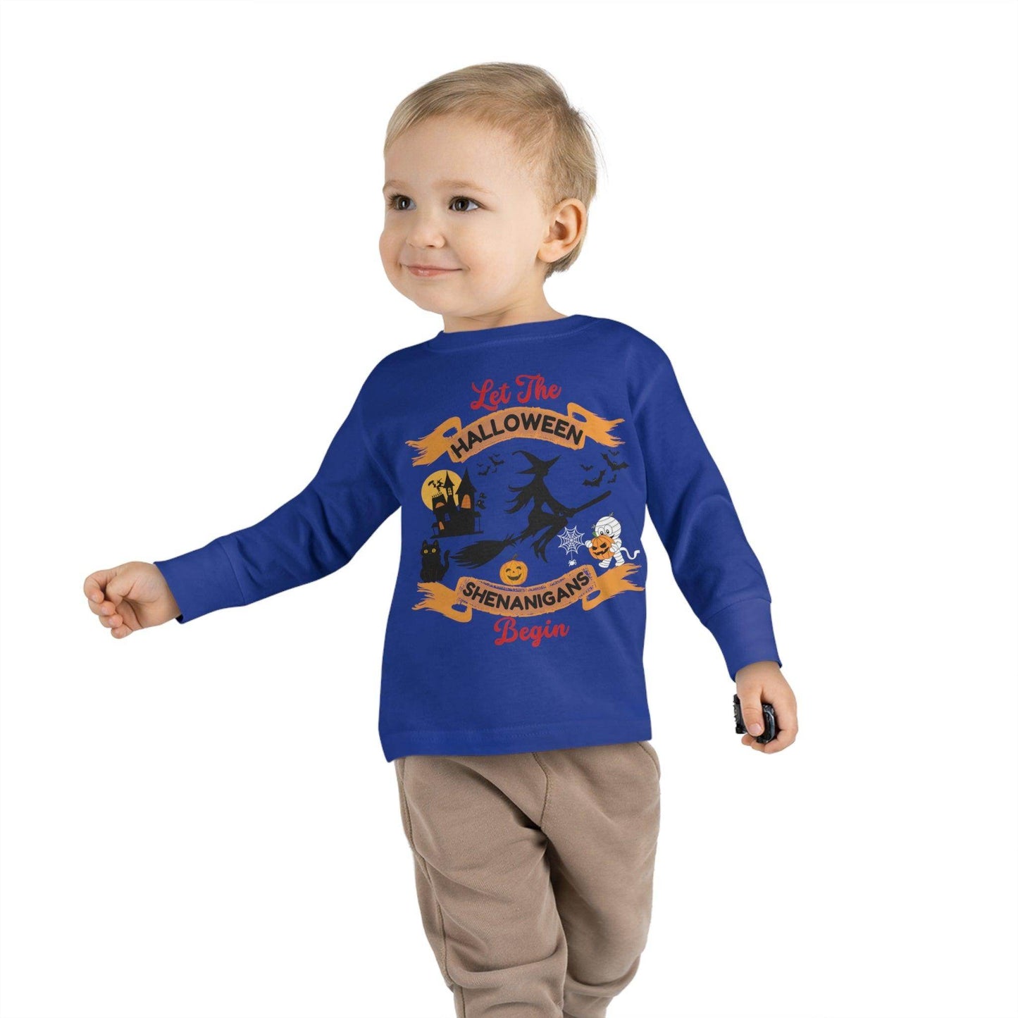 Let the Halloween Shenanigan Begin Kids Shirt Kids Halloween Costume Kids Trick or Treat Outfit for Halloween - Giftsmojo