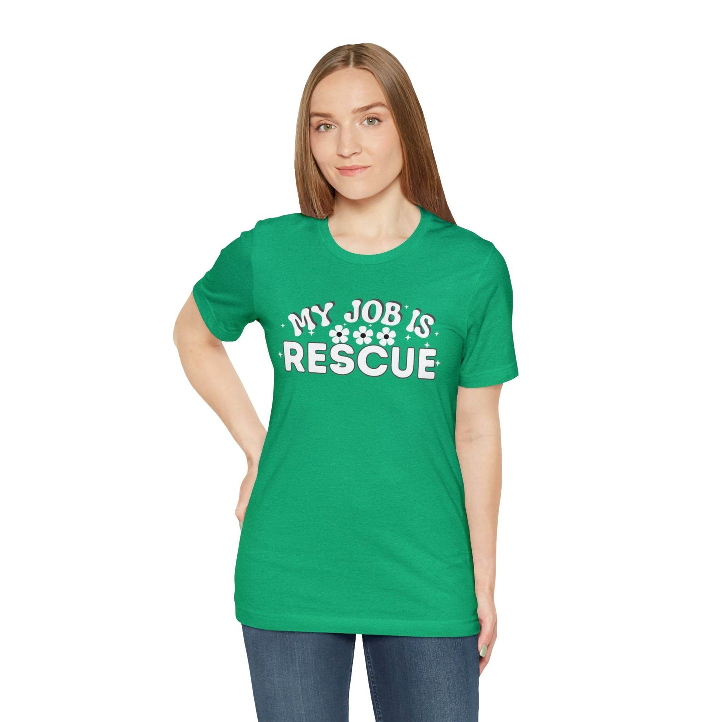 My Job is Rescue Shirt Firefighter Shirt Coast Guard Shirt - Giftsmojo