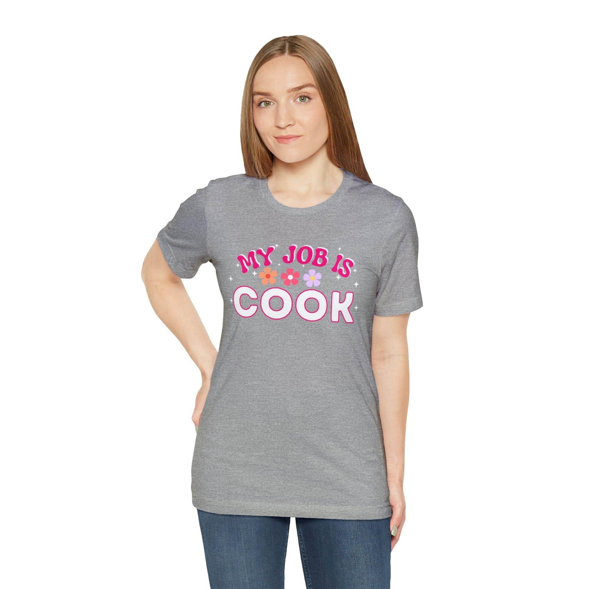 My Job is Cook Shirt Chef Shirt, Restaurant Cook Shirt Mom Shirt Dad Shirt - Giftsmojo