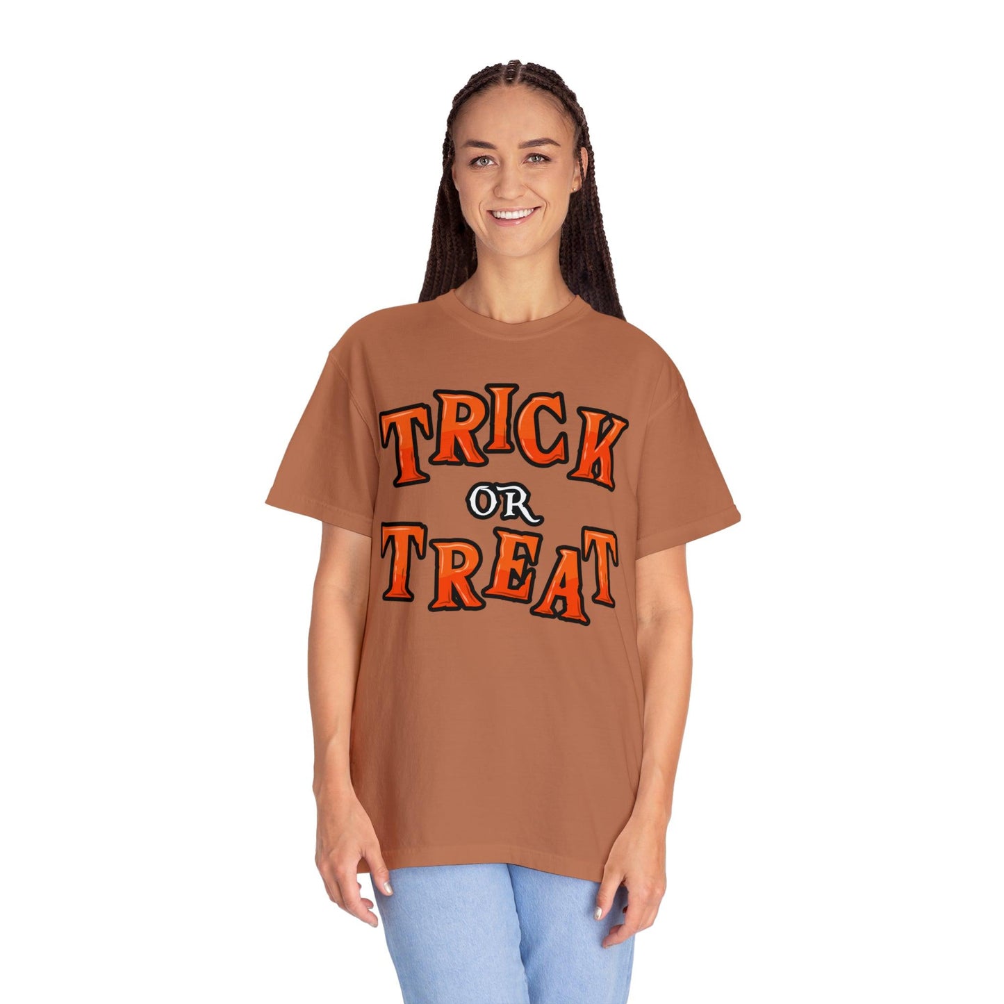 Trick or Treat Shirt Halloween Party Outfit Vintage Shirt Halloween Shirt Cute Spooky Shirt, Halloween Gift Halloween T-shirtRetro Halloween Tshirt - Giftsmojo