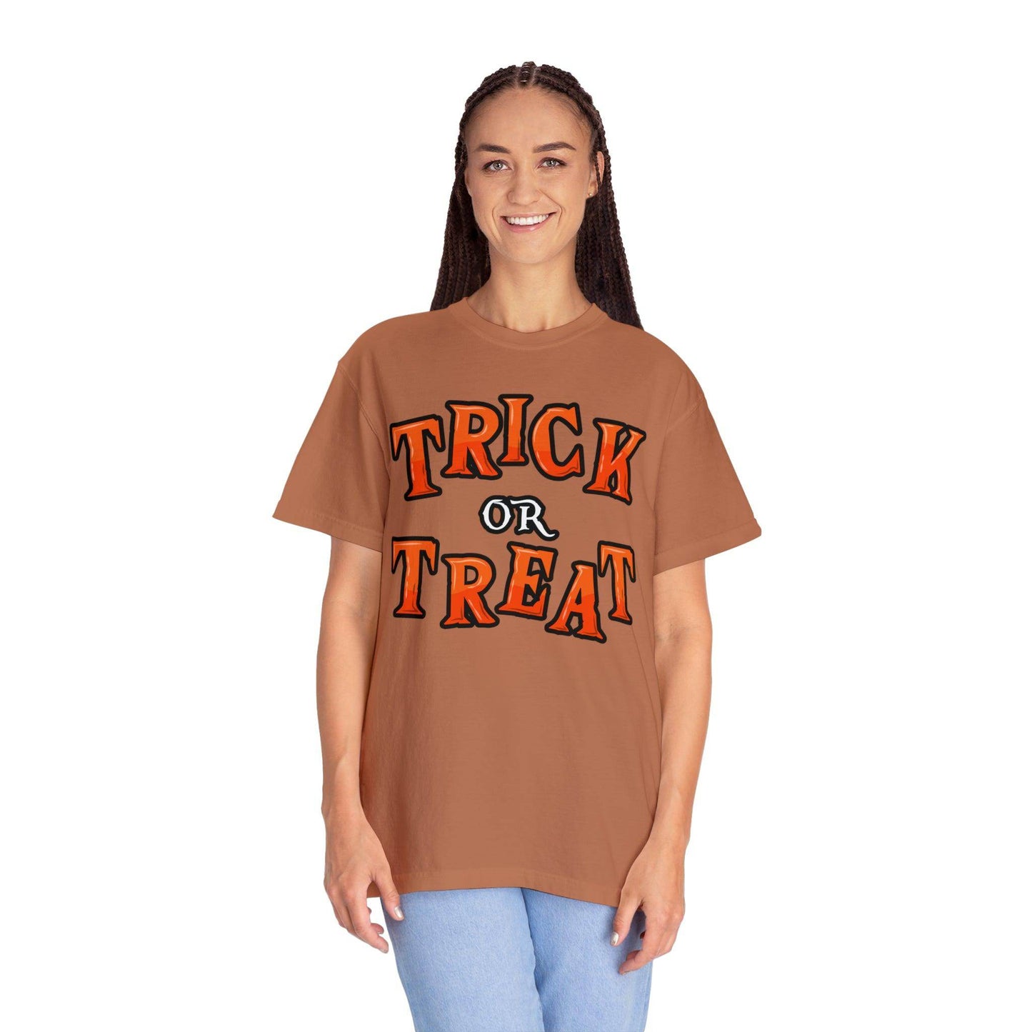 Trick or Treat Shirt Halloween Party Outfit Vintage Shirt Halloween Shirt Cute Spooky Shirt, Halloween Gift Halloween T-shirtRetro Halloween Tshirt - Giftsmojo