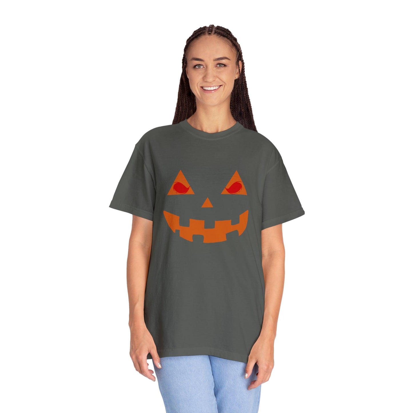 Cute Halloween Pumpkin Faces Scary Faces, Pumpkin Silhouette, Vintage Shirt Halloween Shirt Pumpkin Face Halloween Costume Comfort Colors - Giftsmojo