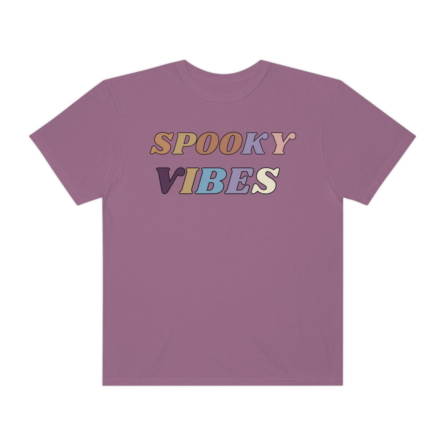 Retro Halloween Tshirt, Spooky Vibes Shirt, Vintage Shirt Halloween Shirt - Cute Fall Shirt