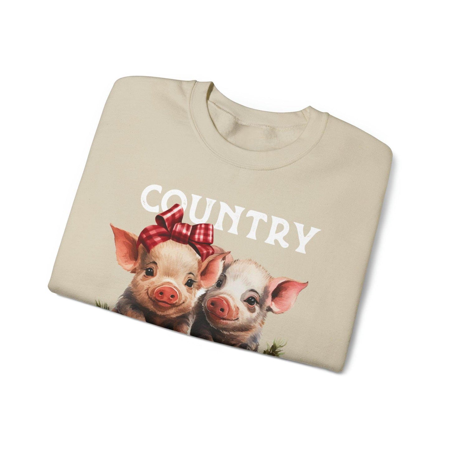 Farm Country Christmas Sweatshirt Christmas in The Barn Sweatshirt Christmas Farm Sweatshirt Christmas Sweater Trendy Christmas Shirt Farmers - Giftsmojo