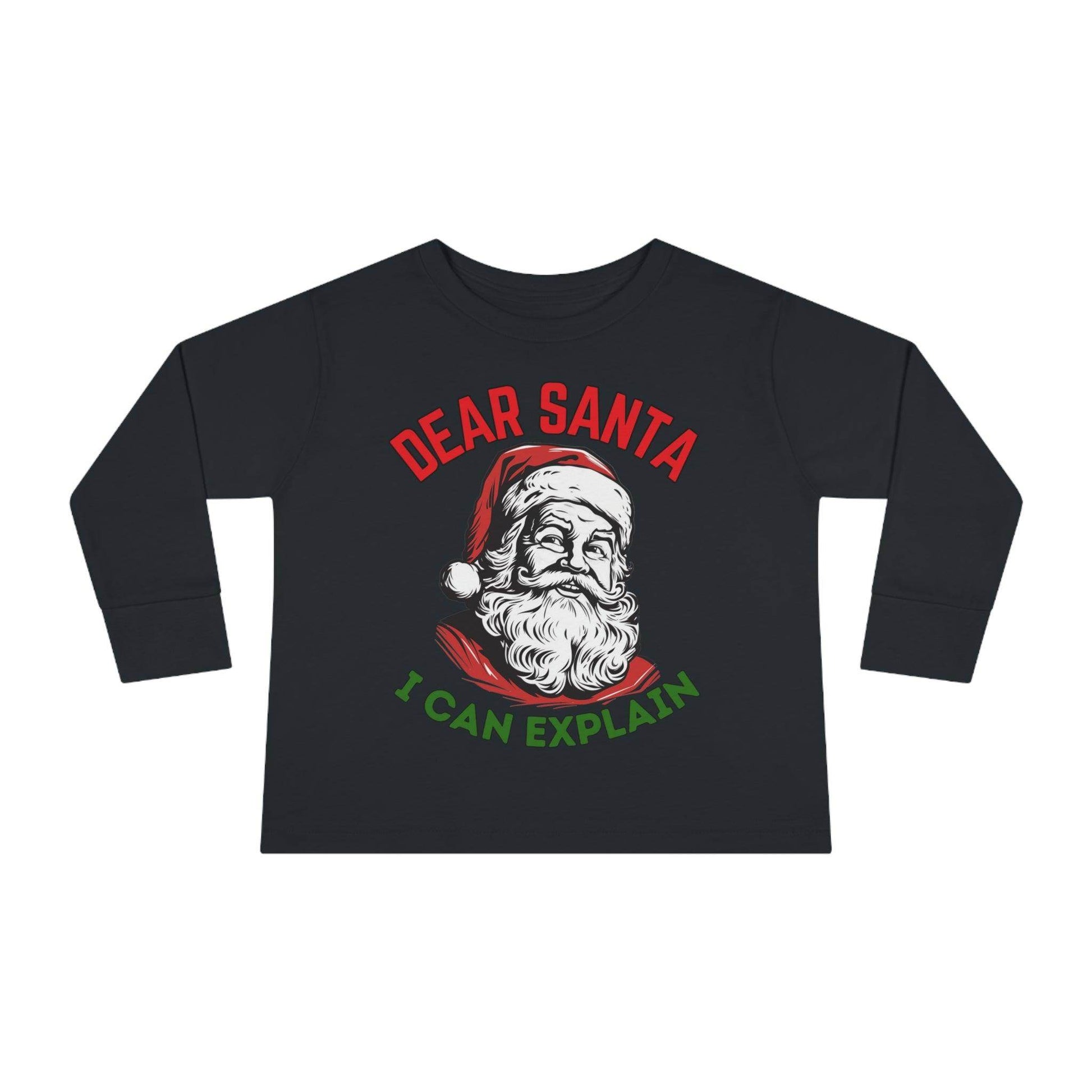 Kids Dear Santa I Can Explain Christmas Shirt for Kids Christmas Outfit for Kids - Giftsmojo