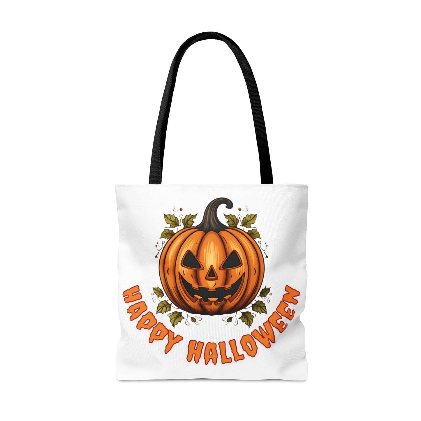 Happy Halloween Bag Trick or Treat Bag Love Fall Pumpkin Tote Bag Cute Market Bag - Aesthetic Bag, Fall Tote Bag, Mom Bag Canvas Bag - Giftsmojo