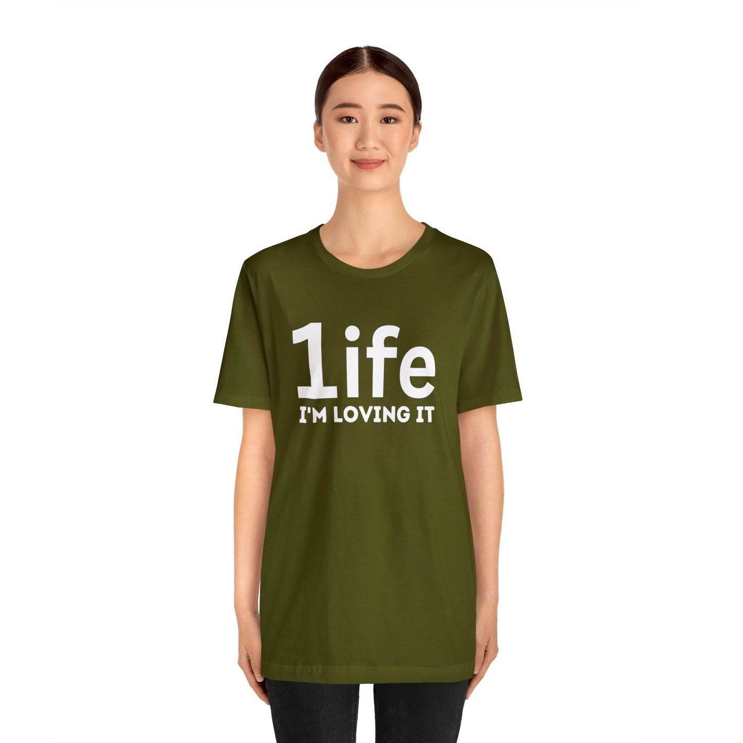 One life I'M Loving It Shirt Retro 1life shirt Live Your Life You Only Have One Life To Live Retro Shirt - Giftsmojo