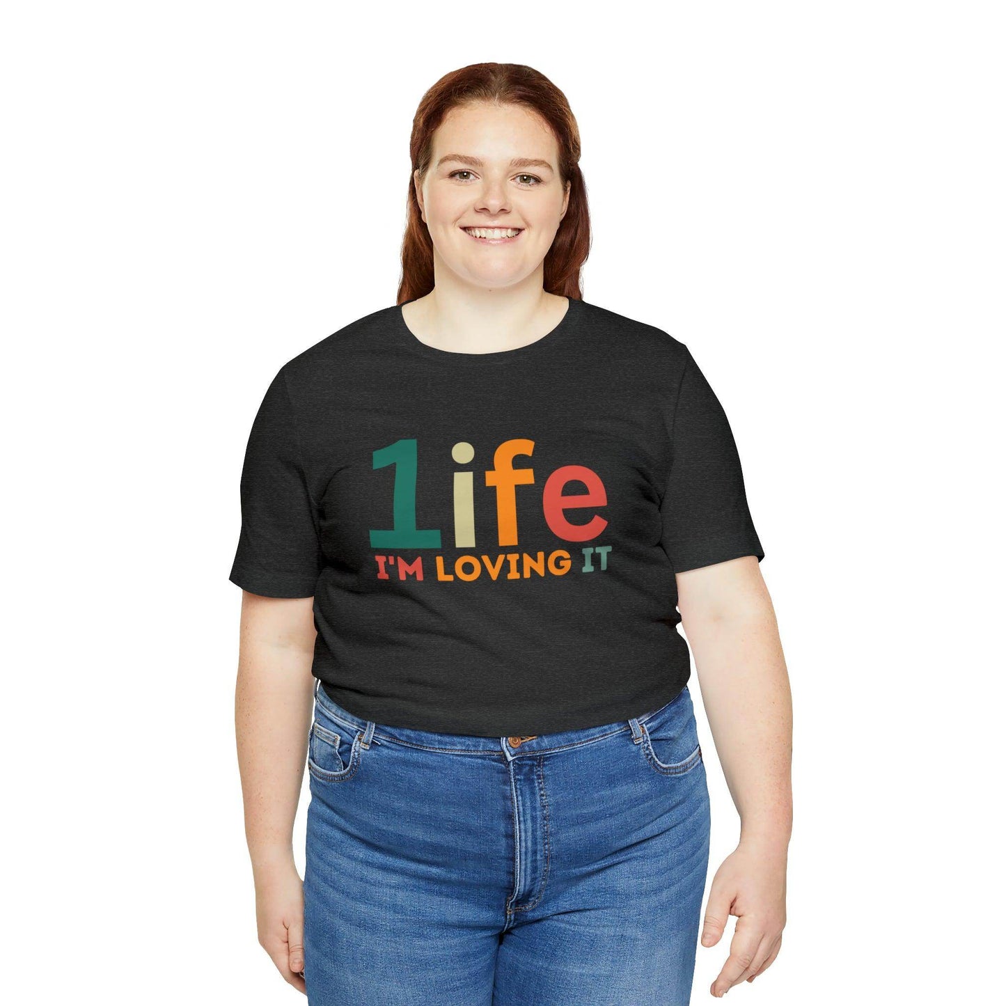 One life I'M Loving It Shirt Retro 1life shirt Live Your Life You Only Have One Life To Live Retro Shirt - Giftsmojo