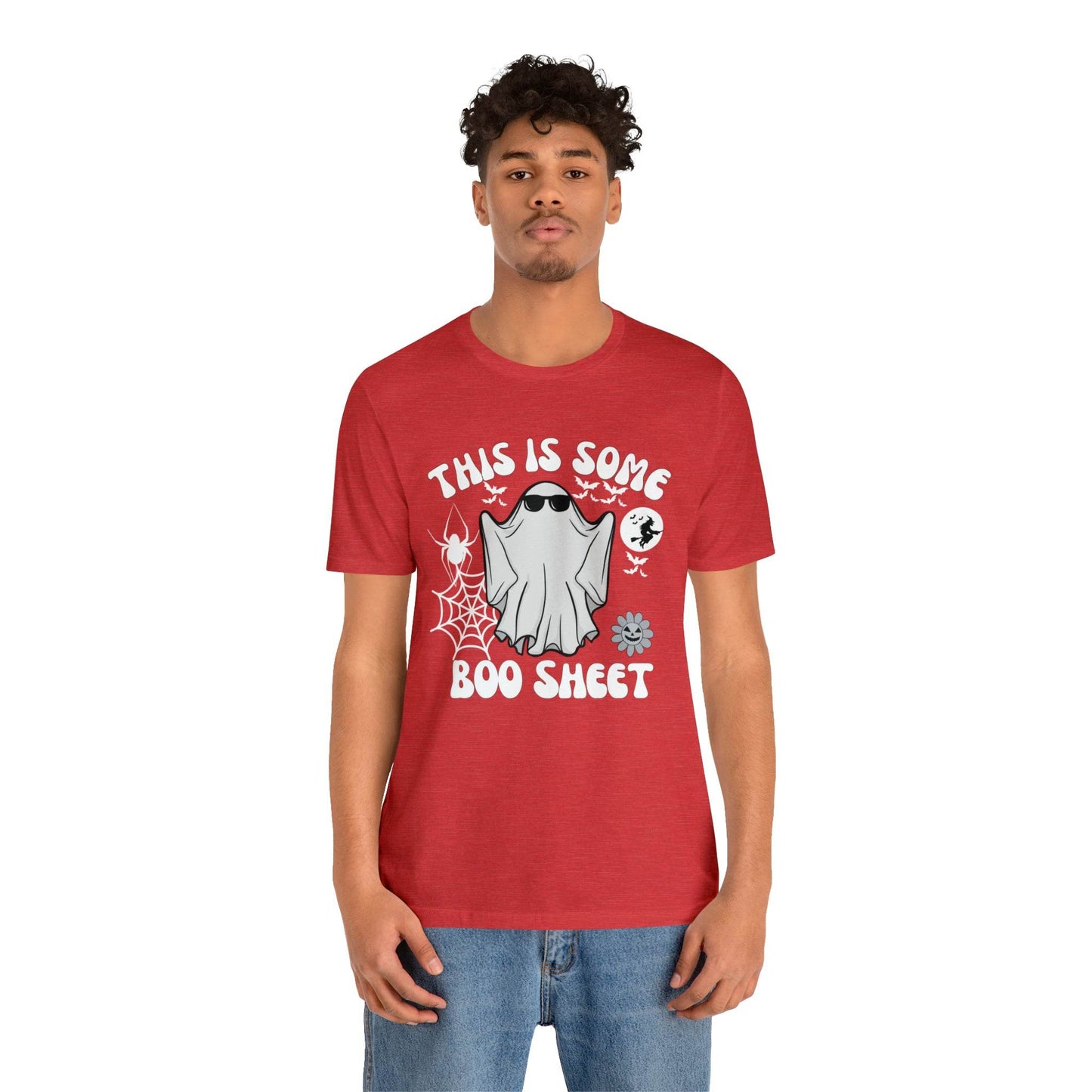 This Is Some Boo Sheet Funny Halloween Shirt Funny Halloween Costume Spooky Season Tee Funny Gift Shirt for Birthday Christmas Anniversary - Giftsmojo