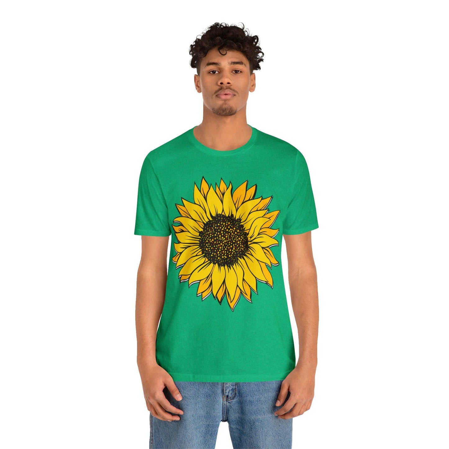 Sunflower Shirt, Floral Tee Shirt, Flower Shirt, Garden Shirt, Womens Fall Summer Shirt Sunshine Tee, Gift for Gardener, Nature lover shirt - Giftsmojo