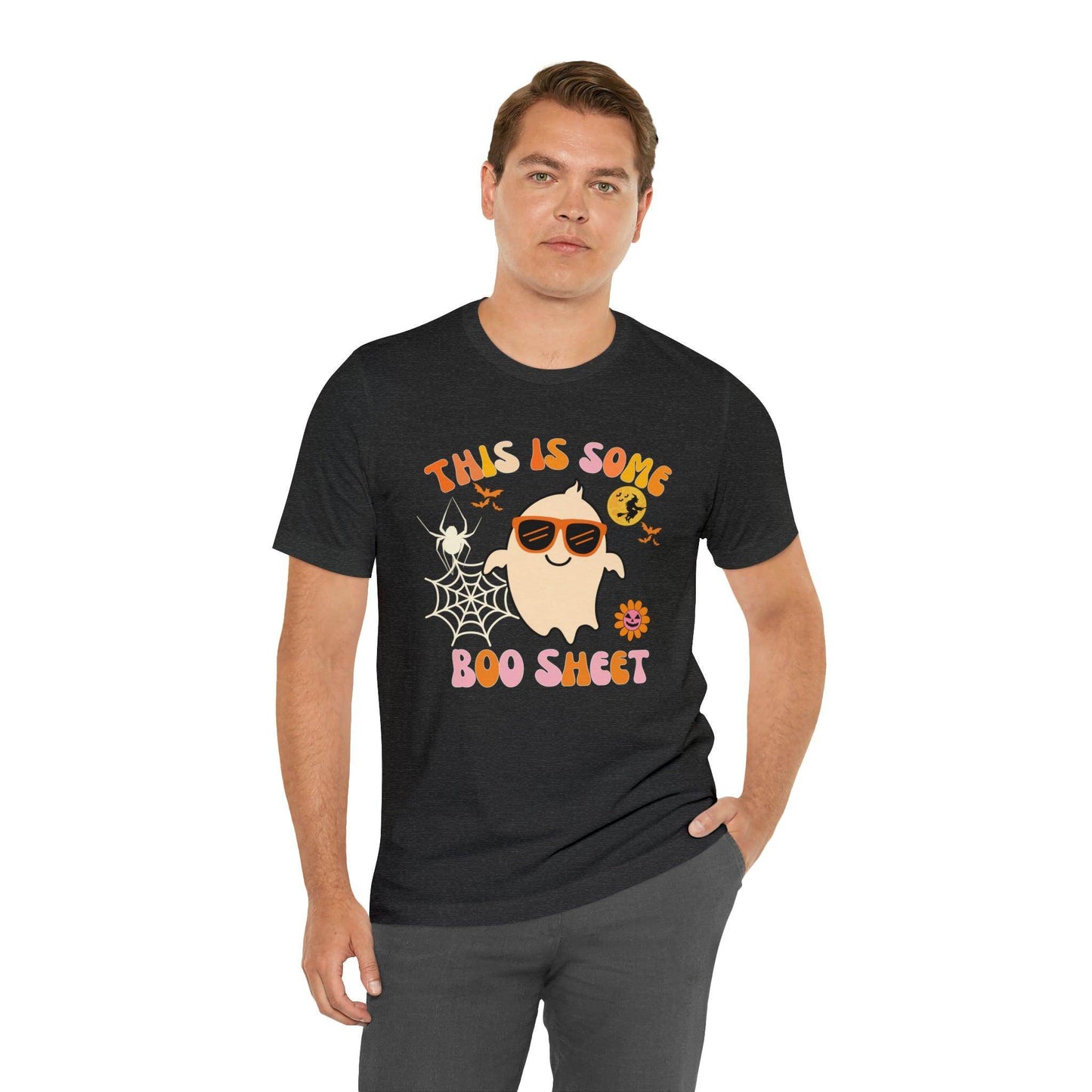 This Is Some Boo Sheet Funny Halloween Shirt Funny Halloween Costume Spooky Season Tee Funny Gift Shirt for Birthday Christmas Anniversary - Giftsmojo