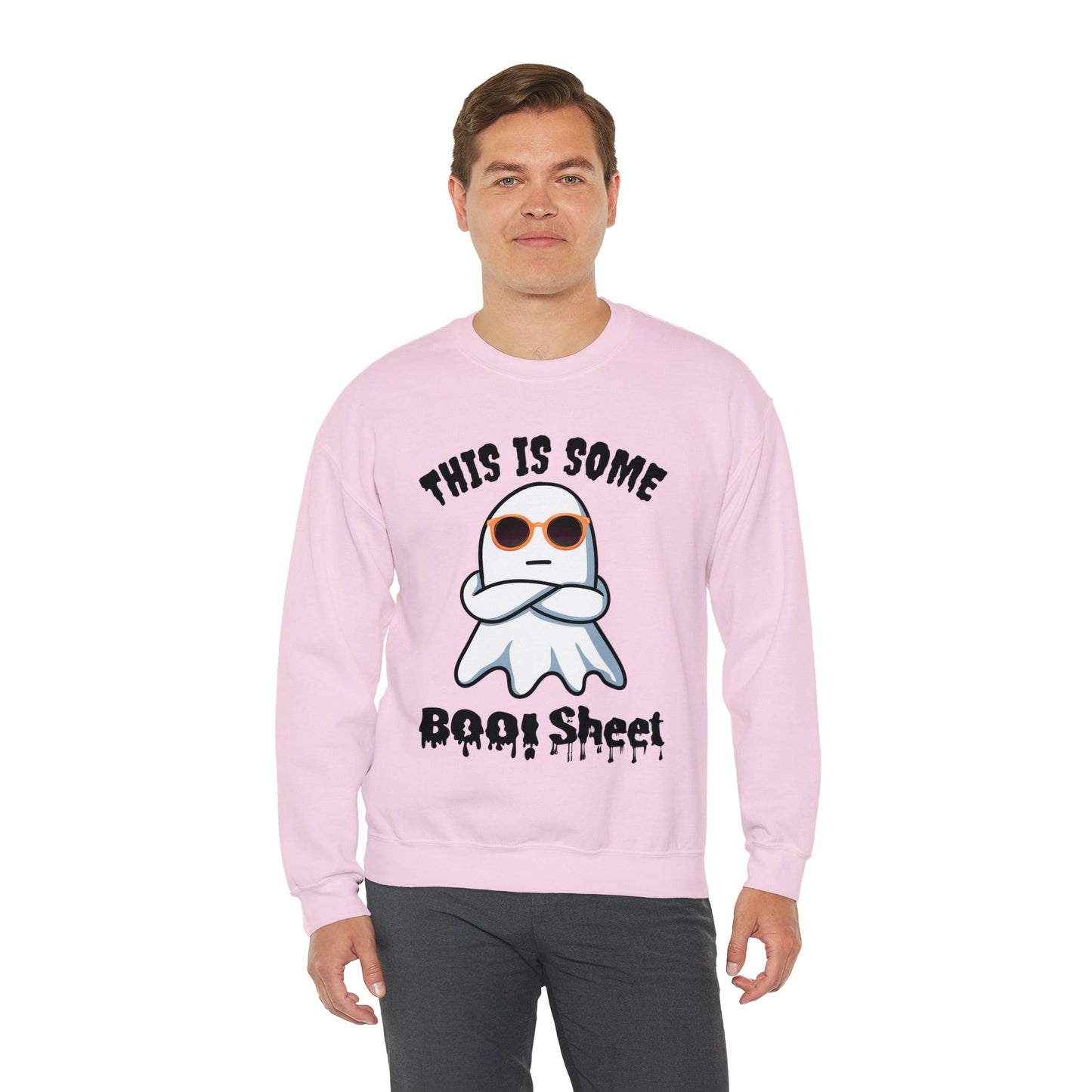 This Is Some Boo Sheet Funny HalloweenSweatshirt Funny Halloween Costume Spooky Season Tee Boo Ghost Sweatshirt Gift for Birthday Christmas