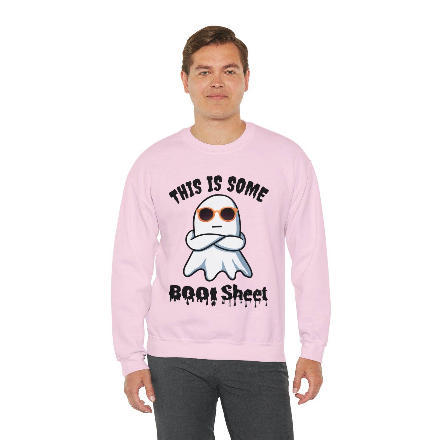 This Is Some Boo Sheet Funny HalloweenSweatshirt Funny Halloween Costume Spooky Season Tee Boo Ghost Sweatshirt Gift for Birthday Christmas - Giftsmojo