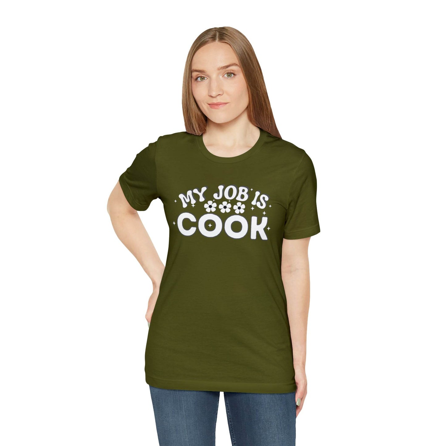 My Job is Cook Shirt Chef Shirt, Restaurant Cook Shirt Mom Shirt Dad Shirt - Giftsmojo
