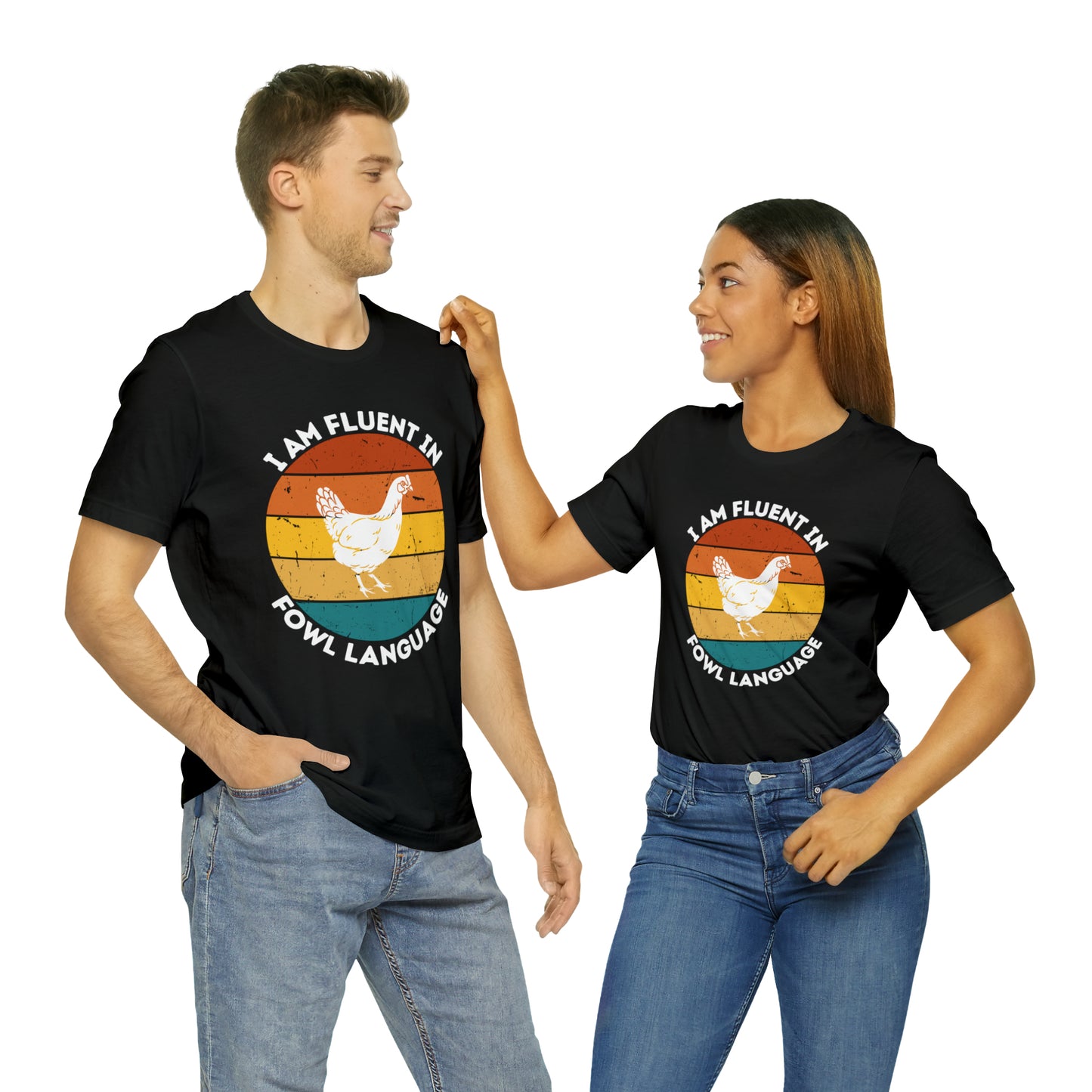 Funny Chicken Owner Gift, Farming Shirt for Farm Lover Shirt, Gift For Chicken Lover gift, Farmer Gift Shirt Chicken Tee Fowl Language shirt
