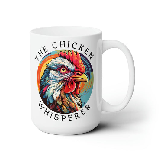 The Chicken Whisperer Mug Chicken Coffee Mug, Chicken lovers Mug Chicken Lover Gift for her, Funny Chicken Cup, Roster Mug Retro Vintage Mug - Giftsmojo