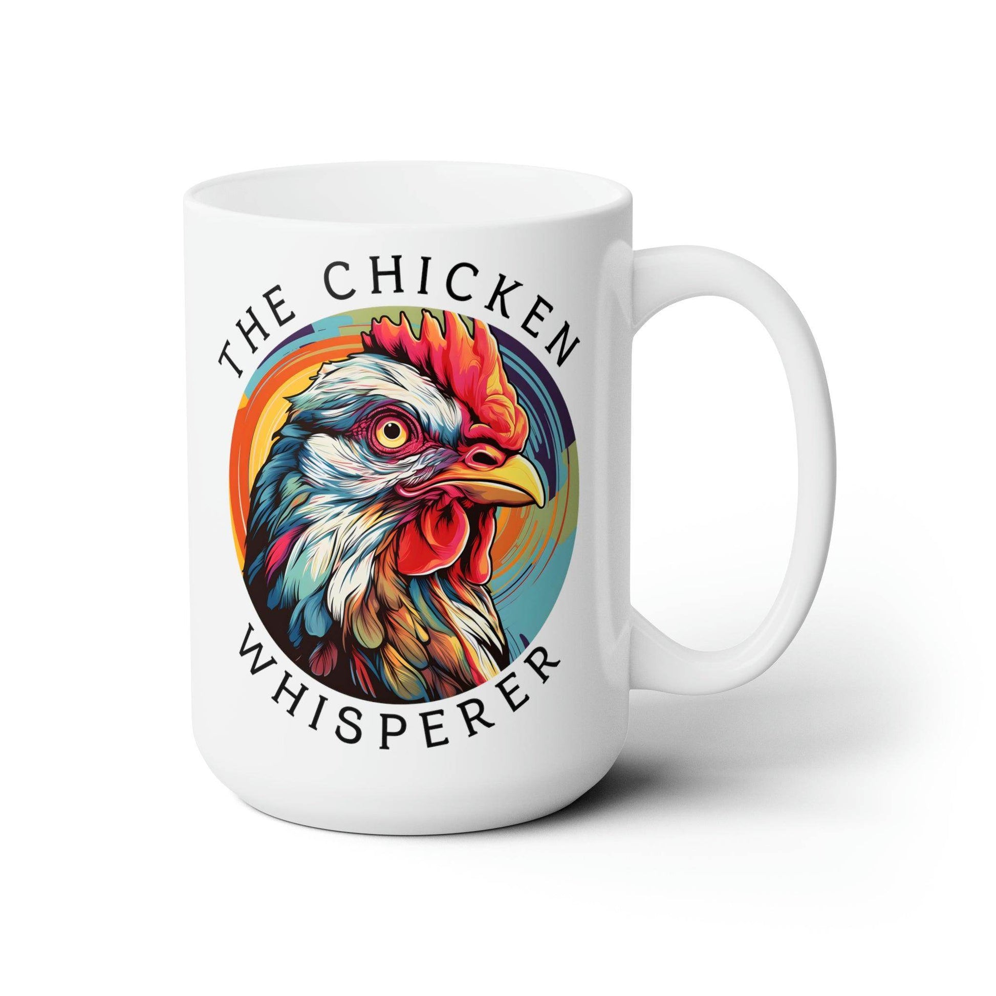 The Chicken Whisperer Mug Chicken Coffee Mug, Chicken lovers Mug Chicken Lover Gift for her, Funny Chicken Cup, Roster Mug Retro Vintage Mug - Giftsmojo
