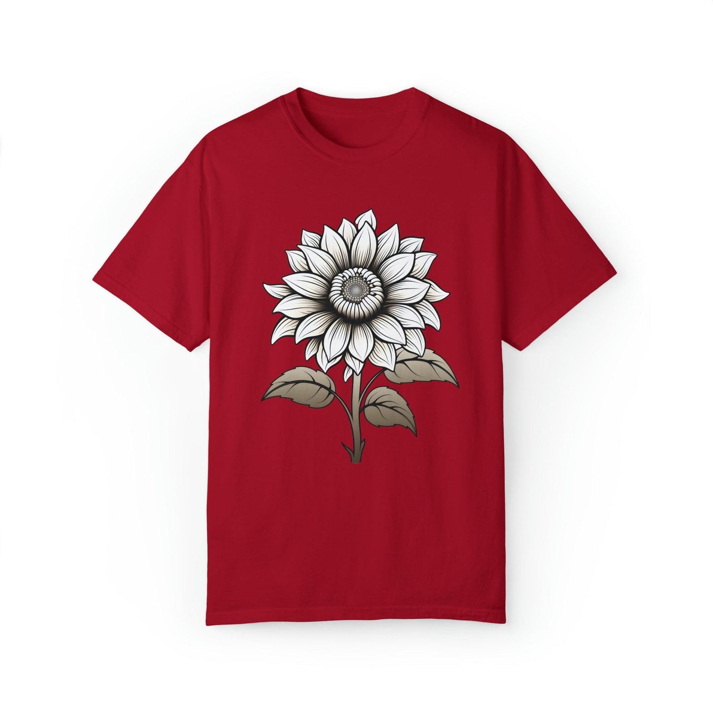 Sunflower Shirt Vintage Flower Shirt Aesthetic, Floral Graphic Tee Floral Shirt Flower T-shirt, Wild Flower Shirt Gift For Her