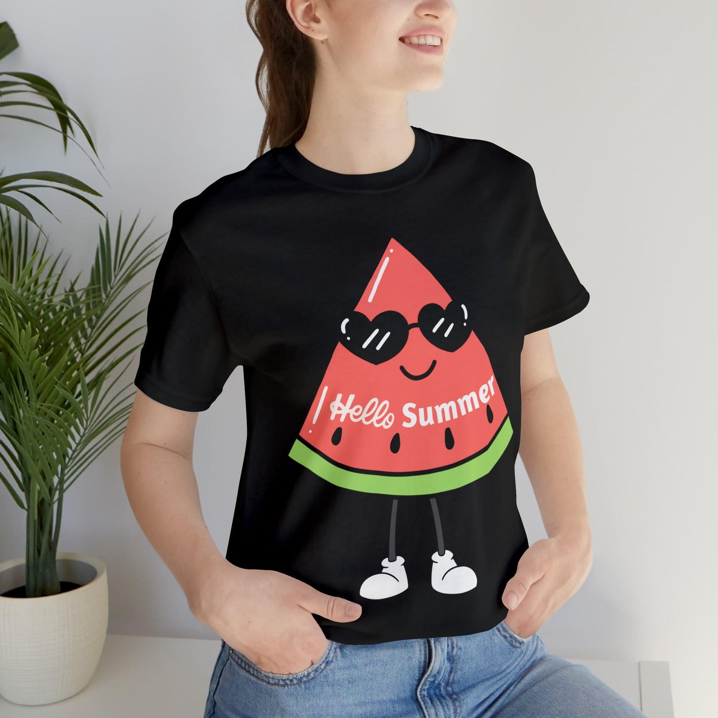 Funny Hello Summer Shirt, Summer shirts for women and men, Summer Casual Top Tee