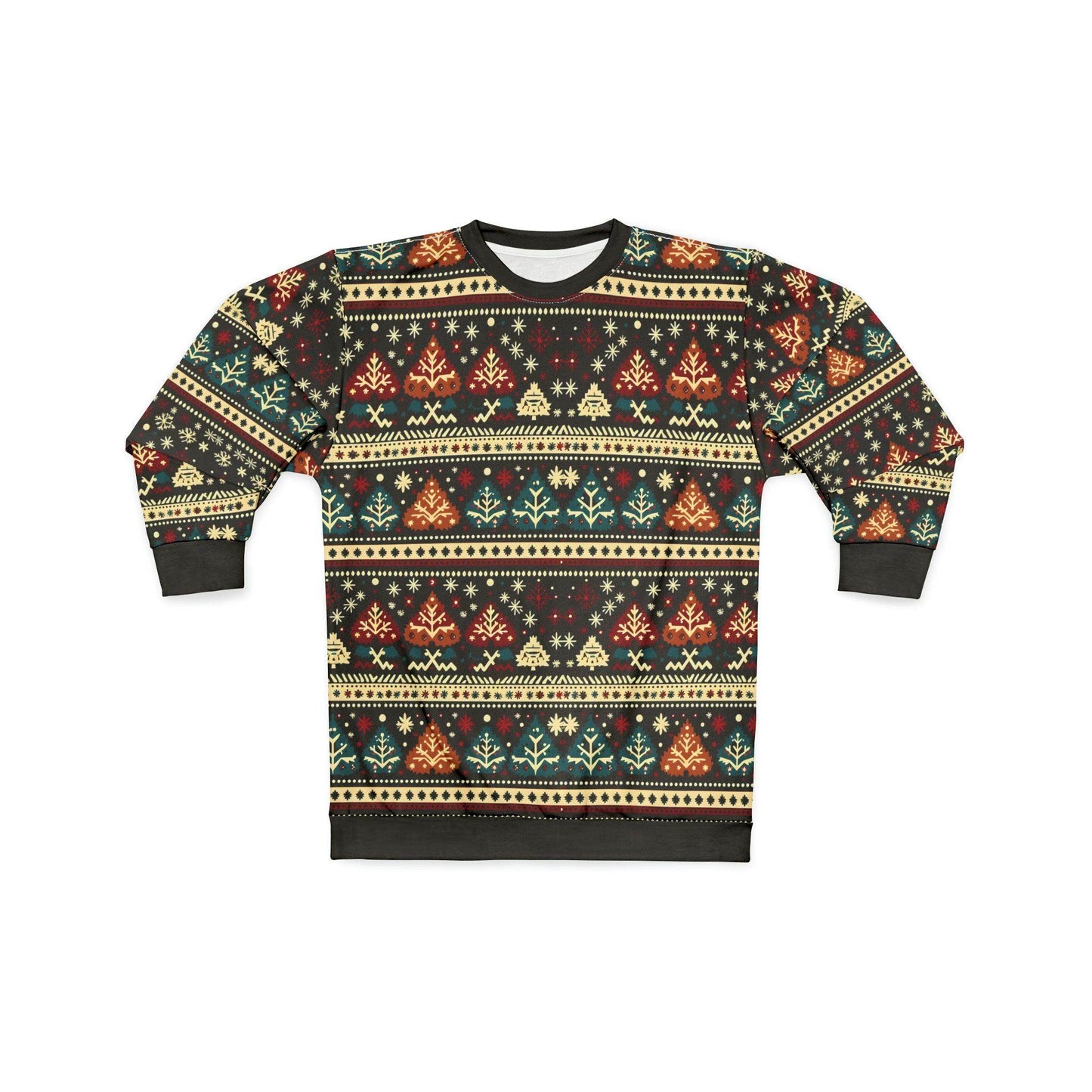 Ugly Christmas Sweater Green Christmas Sweatshirt Ugly Sweatshirt Full Ugly Christmas Shirt - Giftsmojo