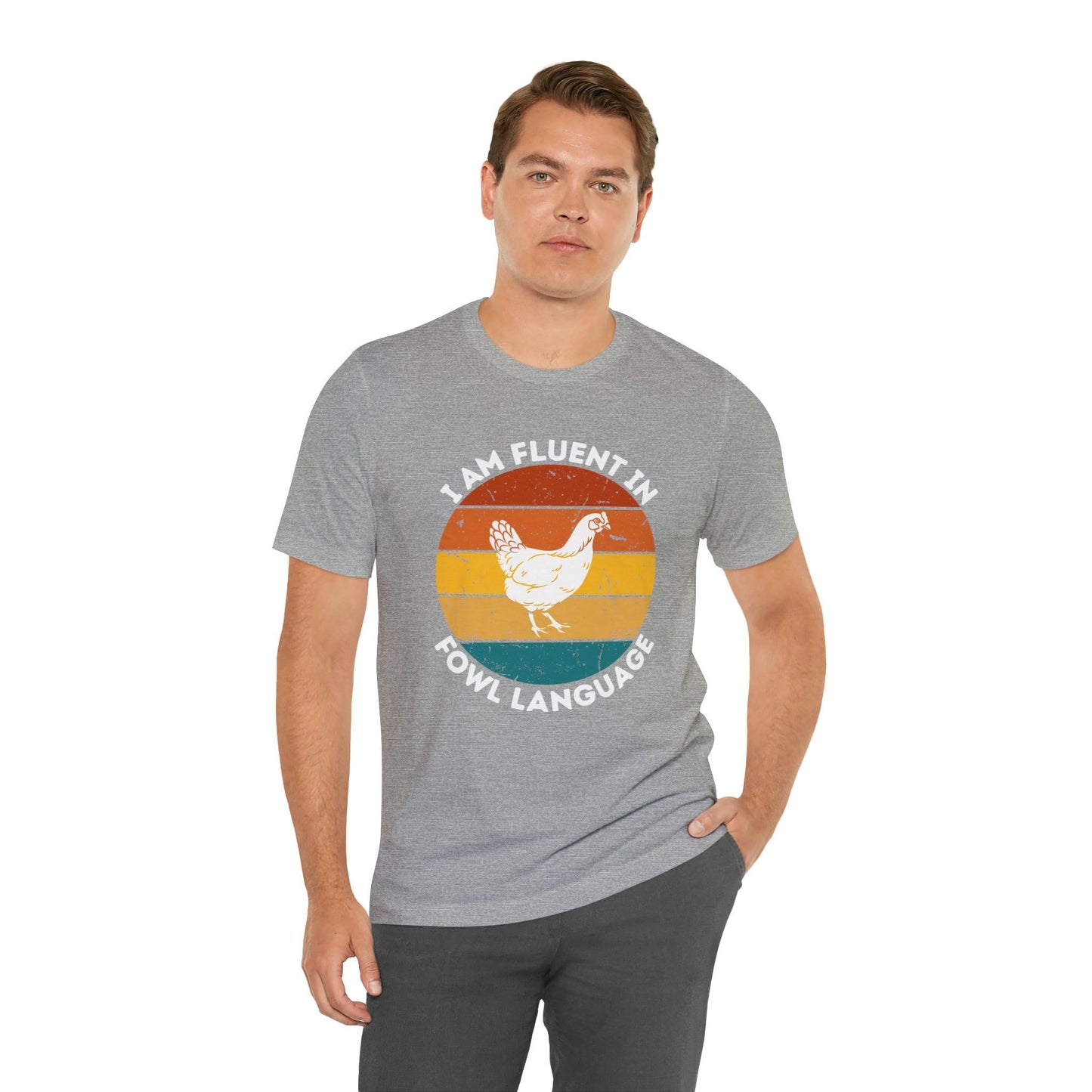 Funny Chicken Owner Gift, Farming Shirt for Farm Lover Shirt, Gift For Chicken Lover gift, Farmer Gift Shirt Chicken Tee Fowl Language shirt - Giftsmojo