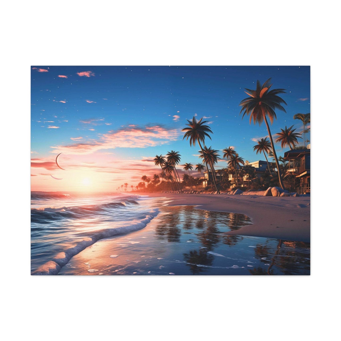 Venice Beach California Canvas Gallery Wraps - Giftsmojo