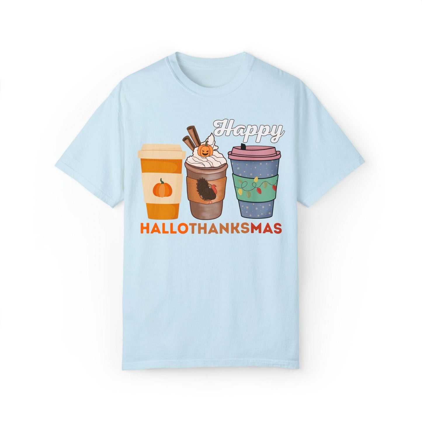 HALLOTHANKSMAS Gift for Fall Halloween Thanksgiving Christmas Gift - Giftsmojo
