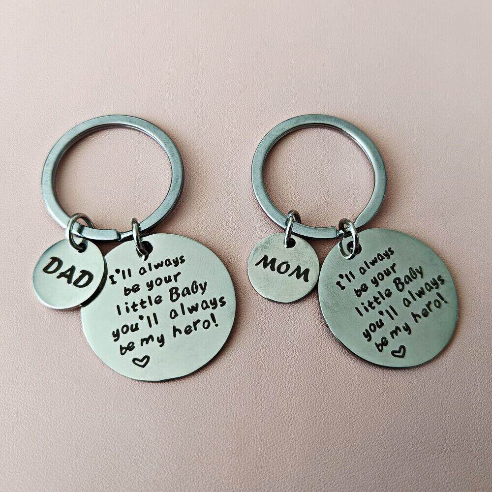 Gift For Parents Birthday Father Mother Day Anniversary Mom Dad Keychain Charm - Giftsmojo