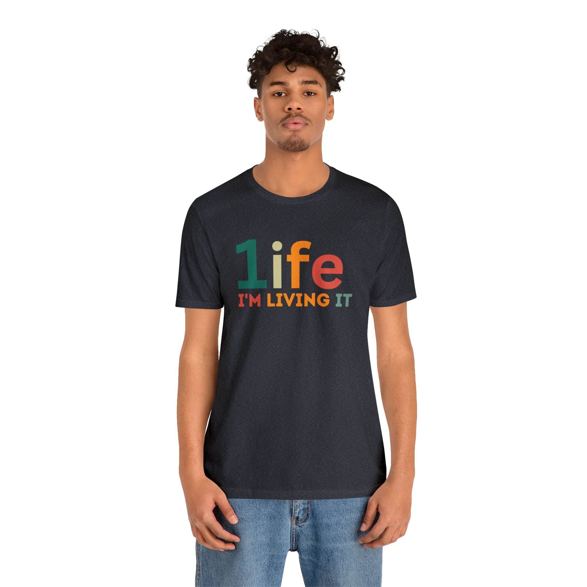 One life Shirt Retro 1life shirt Live Your Life You Only Have One Life To Live Retro Shirt - Giftsmojo