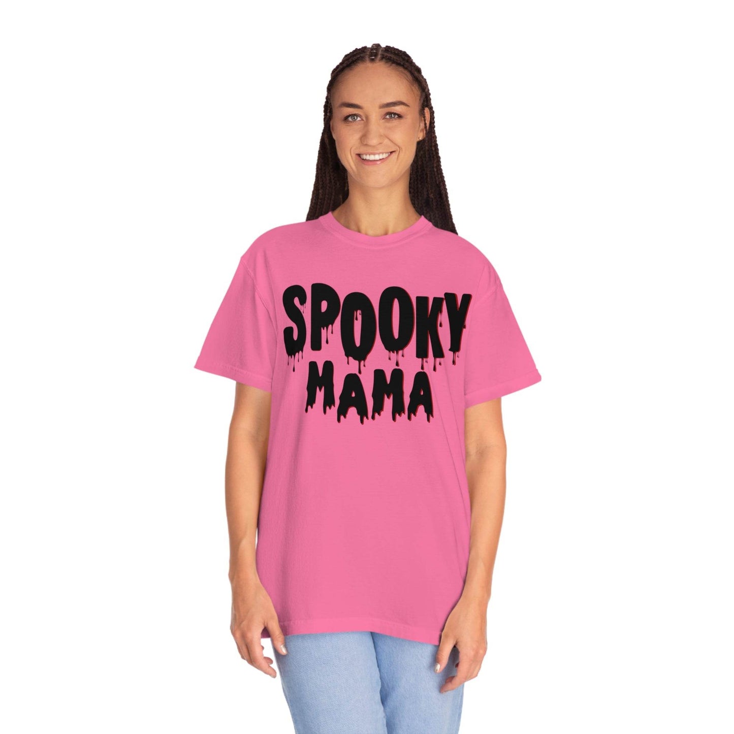 Retro Halloween Tshirt, Spooky Mama Shirt, Vintage Halloween Shirt Trendy Halloween Vibes - Giftsmojo