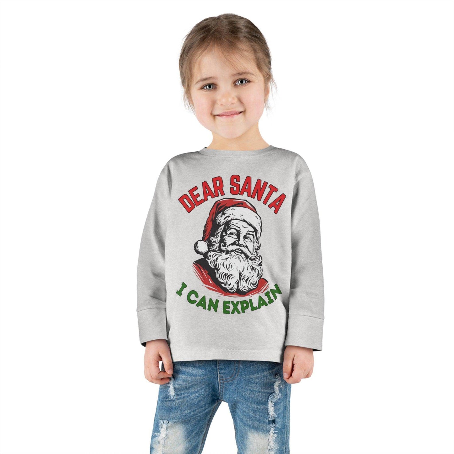 Kids Dear Santa I Can Explain Christmas Shirt for Kids Christmas Outfit for Kids - Giftsmojo