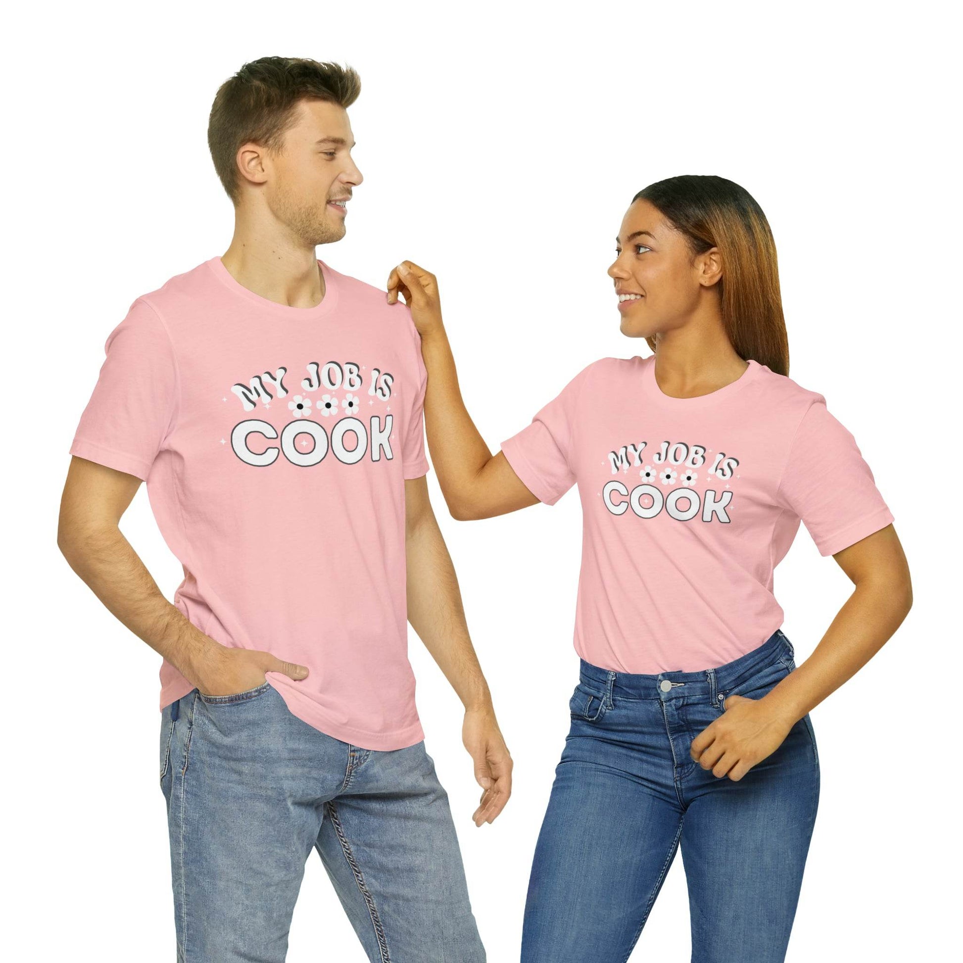 My Job is Cook Shirt Chef Shirt, Restaurant Cook Shirt Mom Shirt Dad Shirt - Giftsmojo
