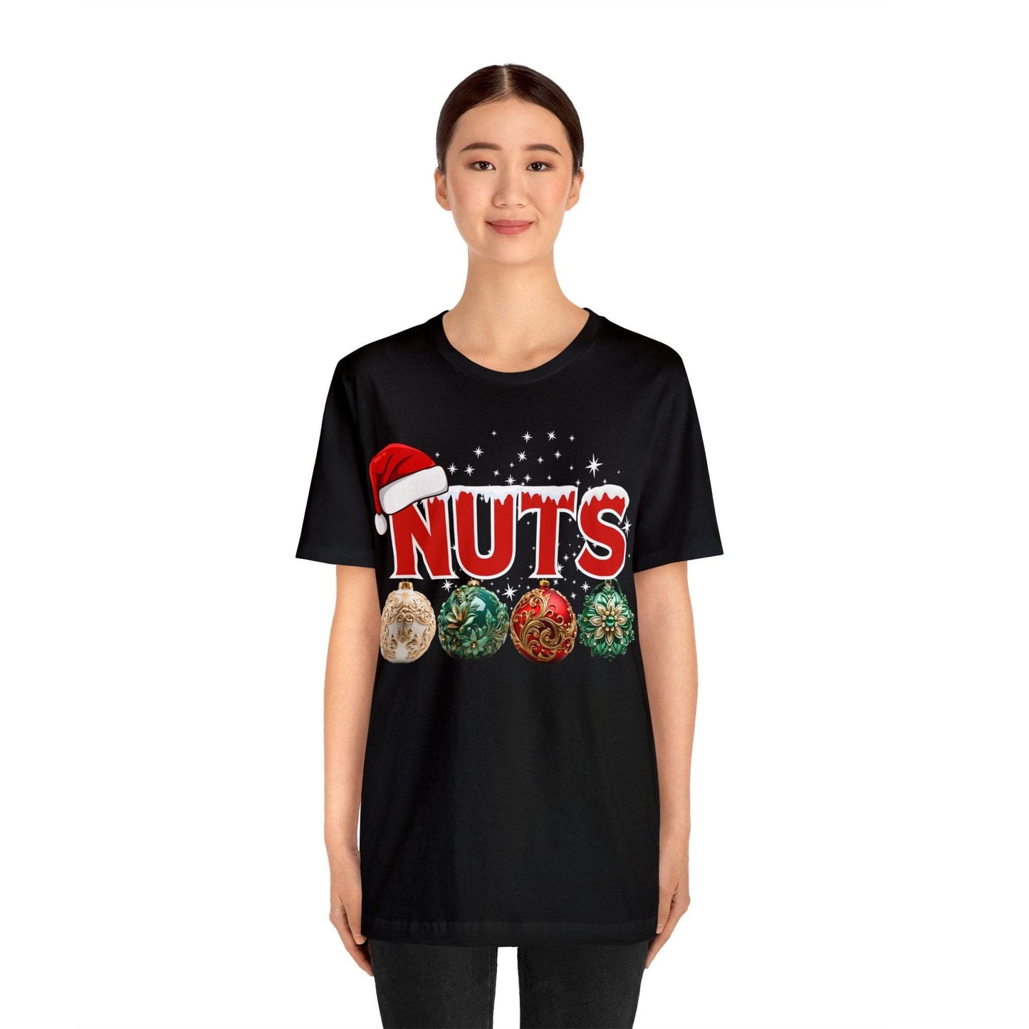 Funny Christmas Matching Shirt Chest Nuts Couples Matching Shirts Holiday Shirt Cute Christmas Shirt Couple Sweater, Family Tee - Giftsmojo