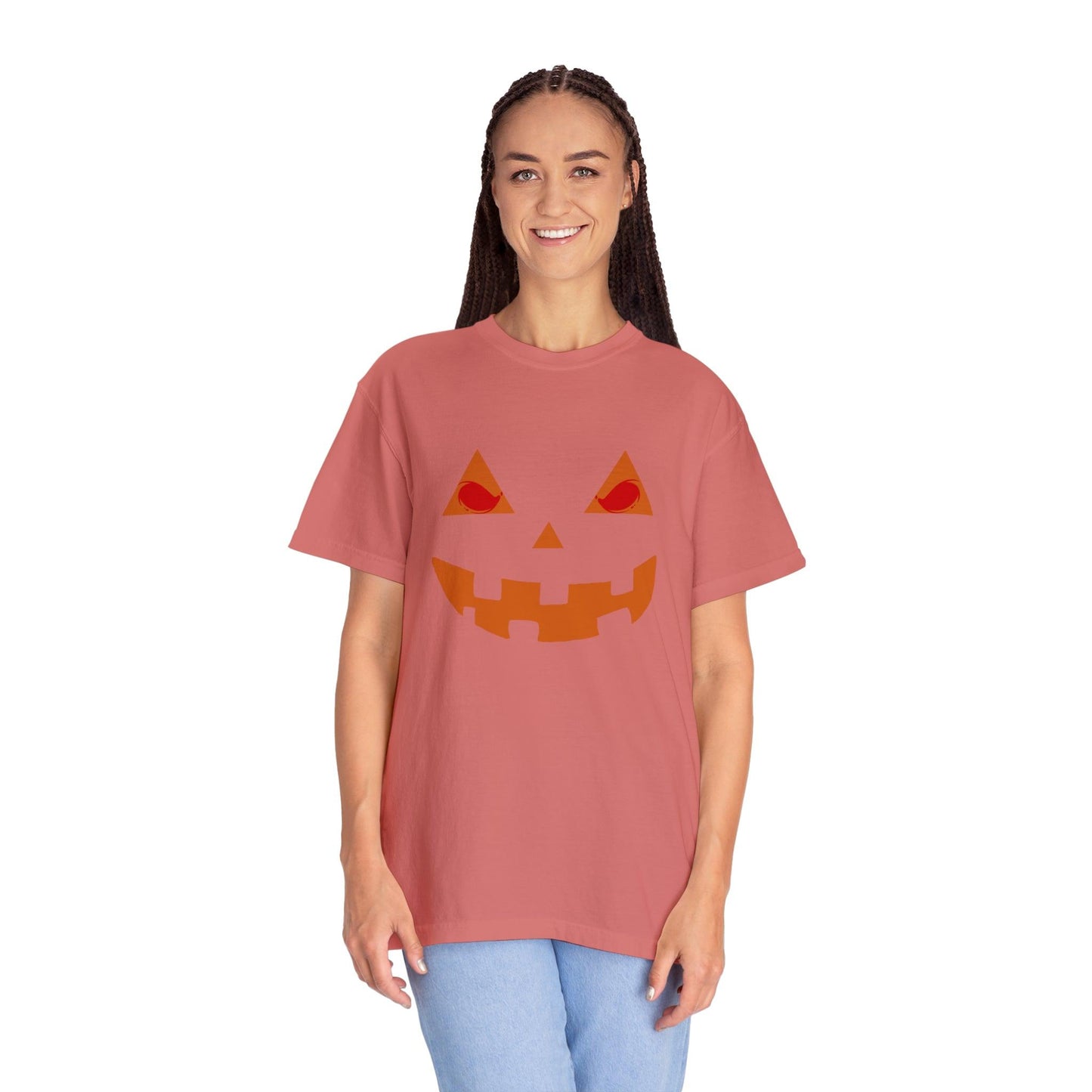 Cute Halloween Pumpkin Faces Scary Faces, Pumpkin Silhouette, Vintage Shirt Halloween Shirt Pumpkin Face Halloween Costume Comfort Colors - Giftsmojo