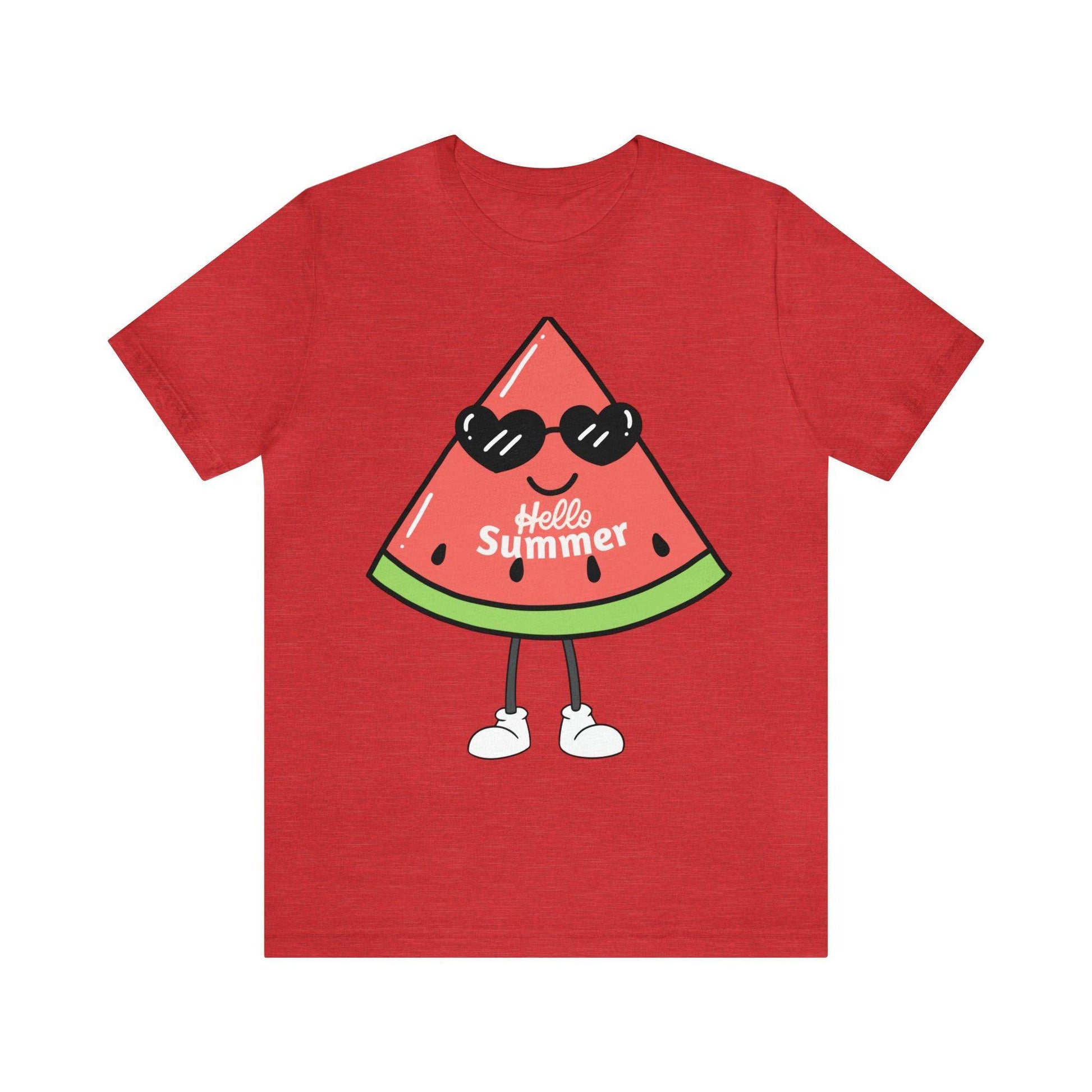 Funny Hello Summer Shirt, Water Mellon shirt, Summer shirts for women and men - Giftsmojo