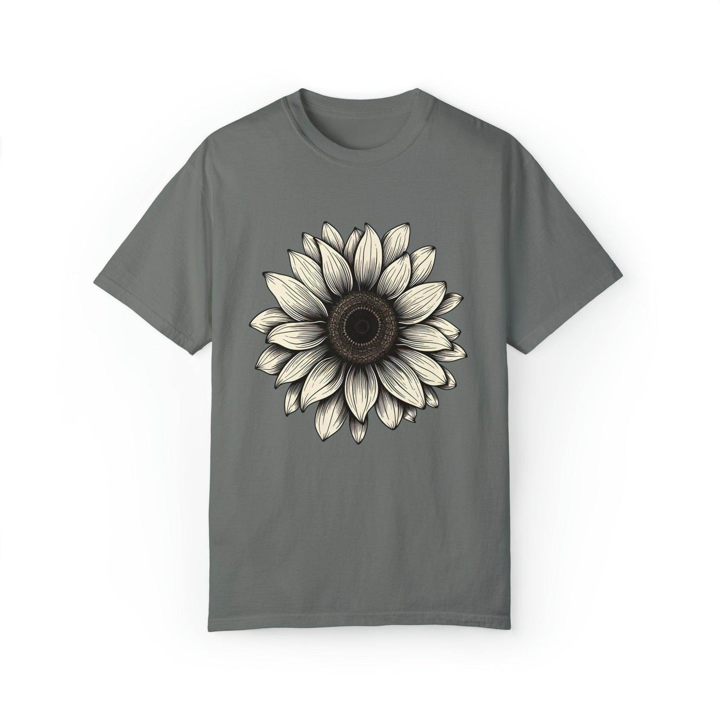 Sunflower Shirt Flower Shirt Aesthetic, Floral Graphic Tee Floral Shirt Flower T-shirt, Wild Flower Shirt Gift For Her Wildflower T-shirt - Giftsmojo